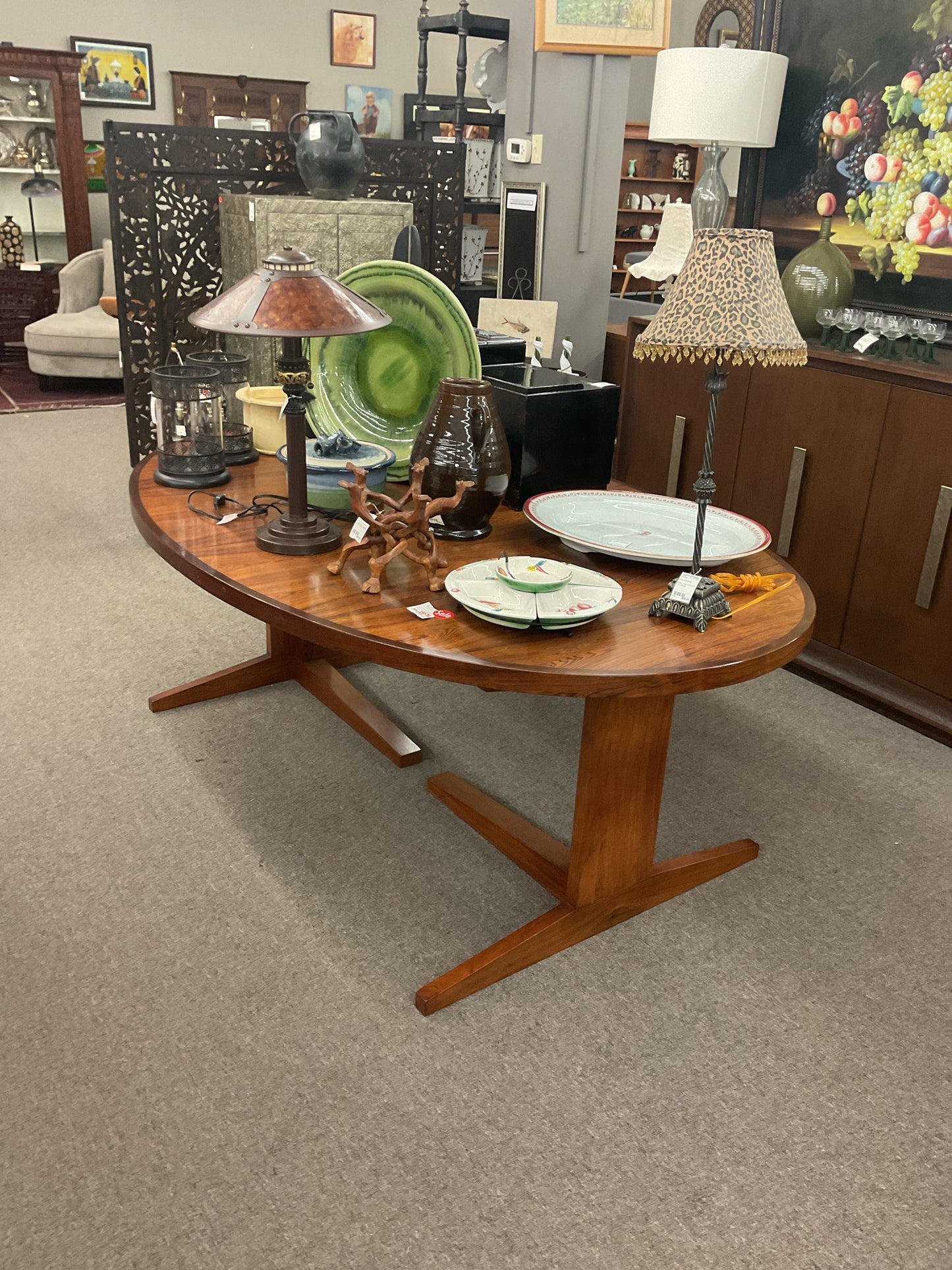 Rosewood Danish Mobler Extending Table for Domus Danica