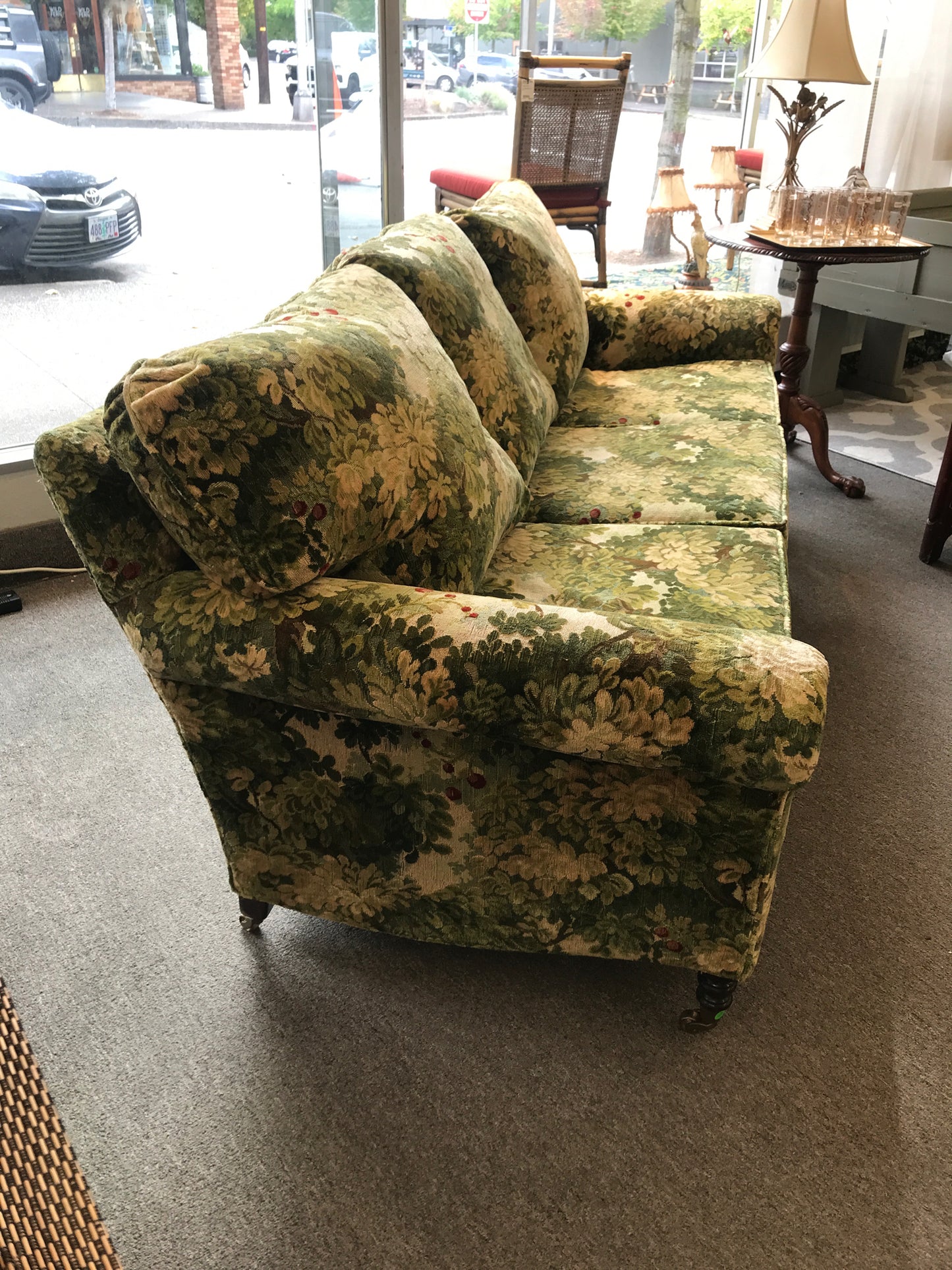 George Smith Howard Signature Scroll Arm Sofa