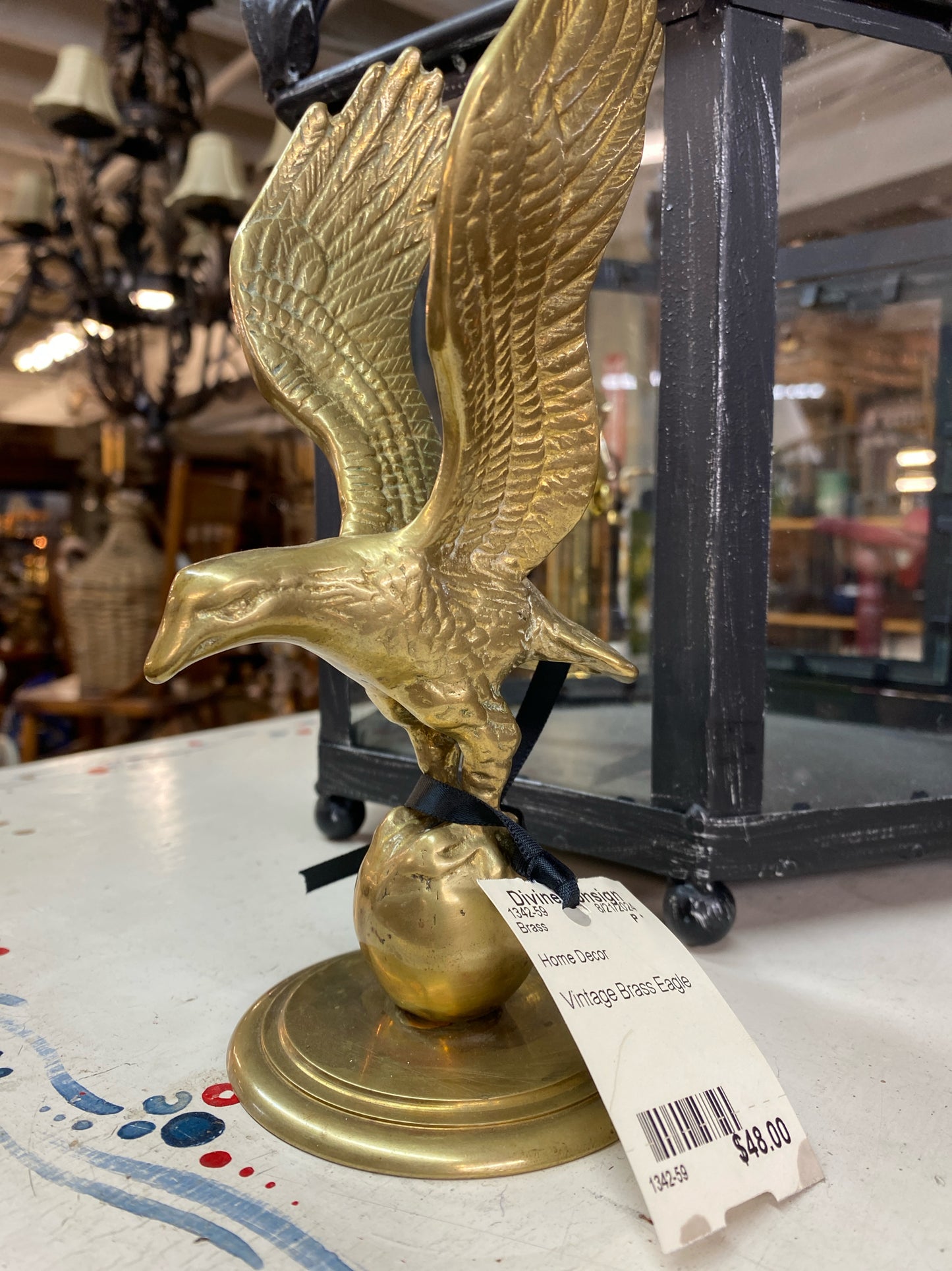Vintage Brass Eagle