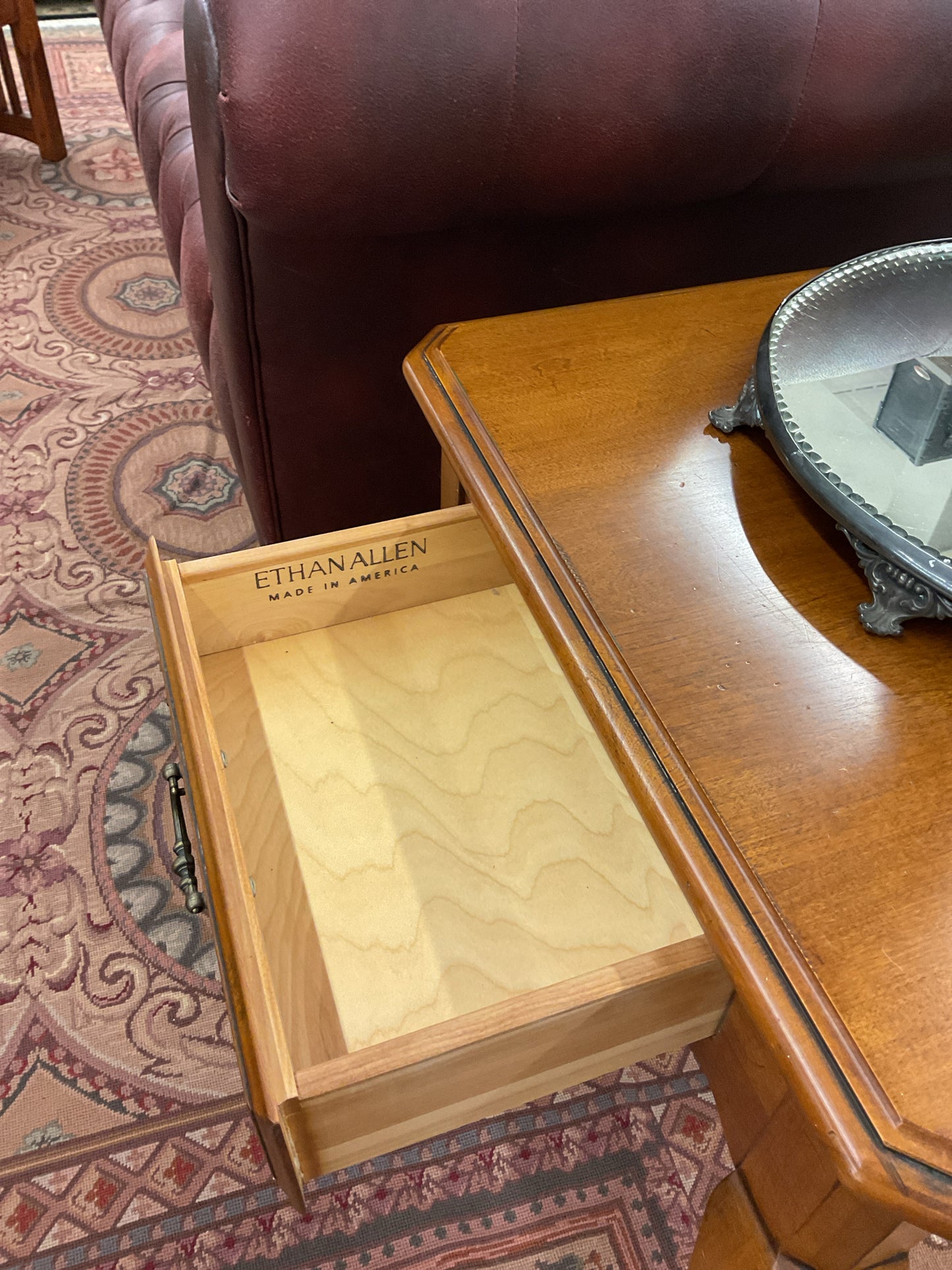 Ethan Allen Side Table from French Country Collection