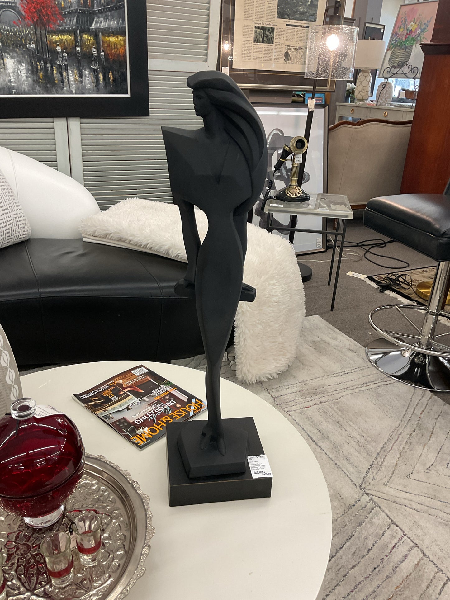 Vintage Austin Productions 1988 Standing Female Figure by Fisher