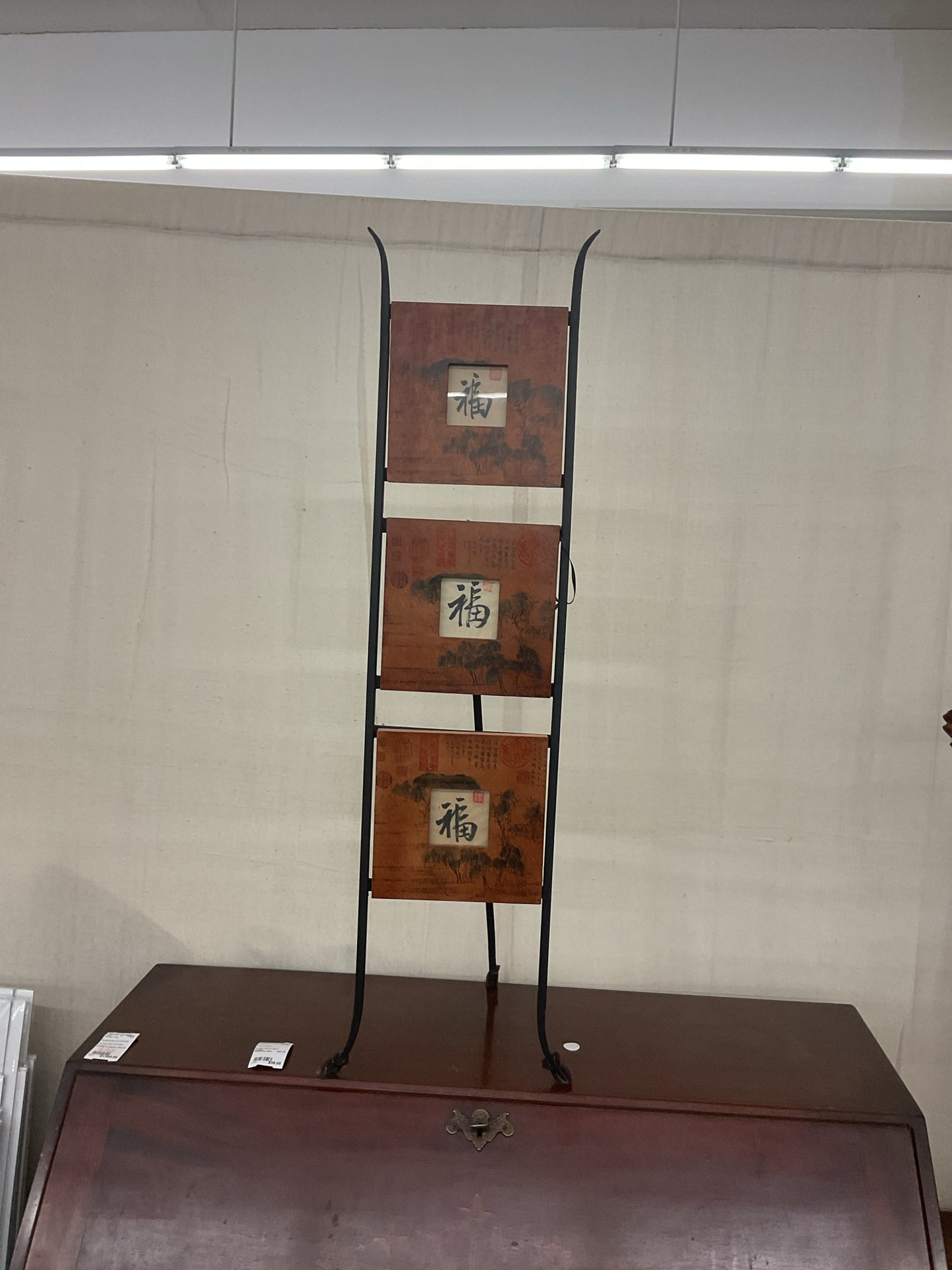 3 Asian Blocks Stand Display