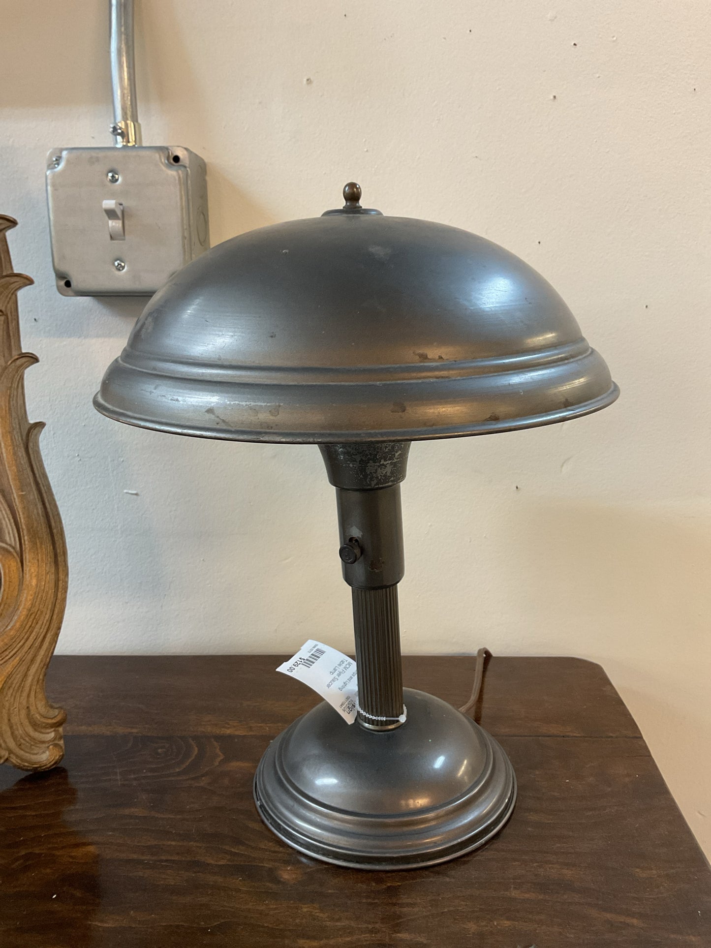 MCM Flyer Saucer Table Lamp