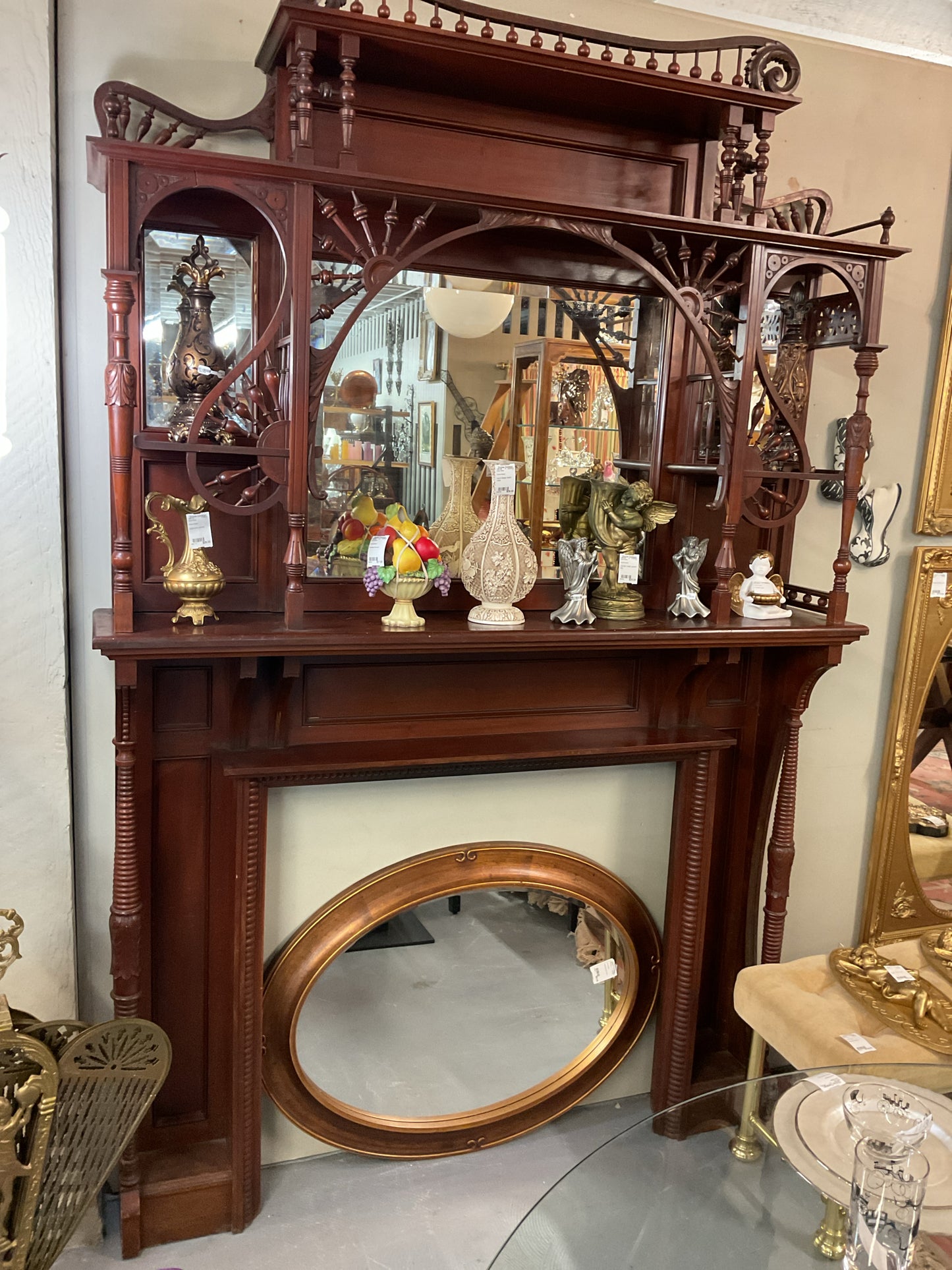 Victorian Fireplace Mantle