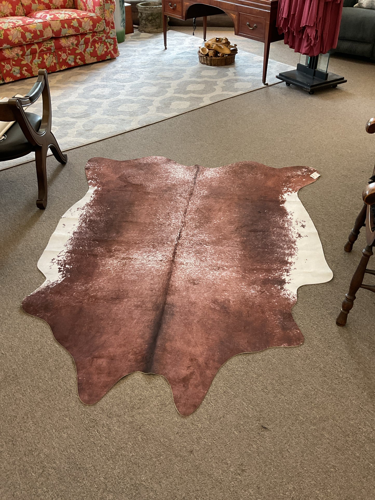 Faux Cowhide Area Rug