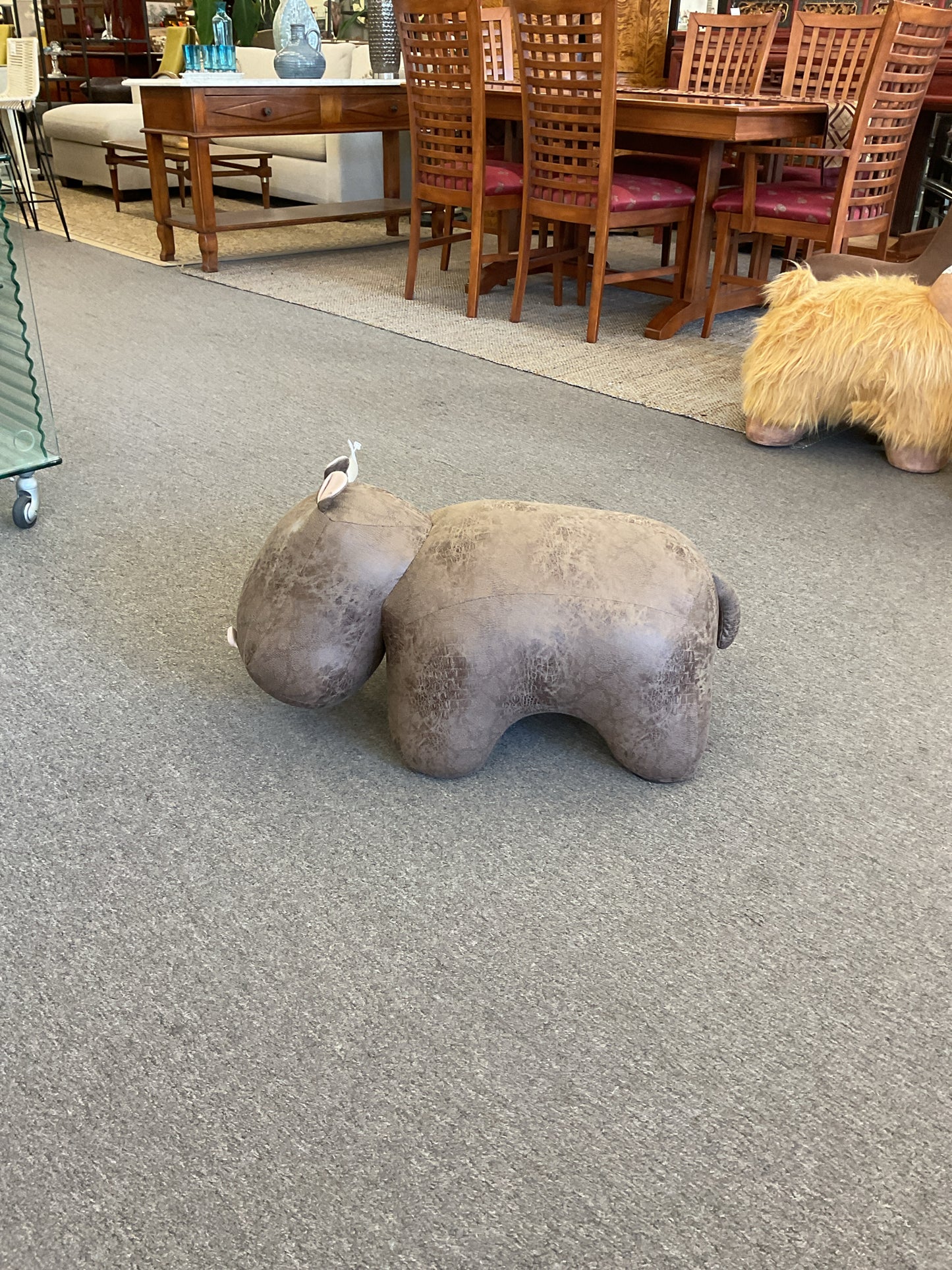 Joshua Steinberg Rhinocerotidea Ottoman
