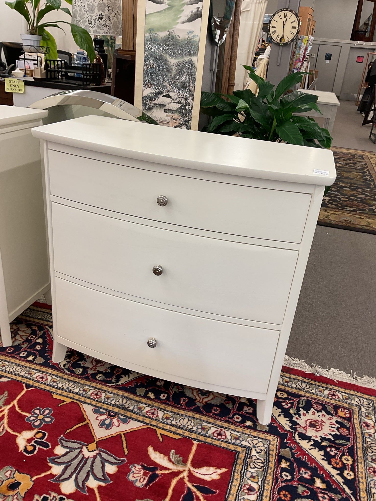 Dresser, Cream Colored w/3 Drawers 36x18x36