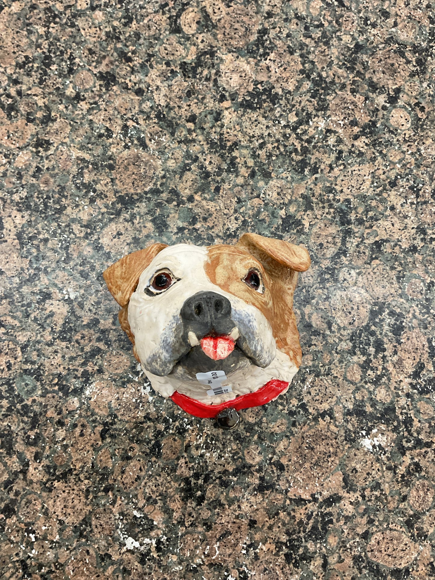 Bulldog Head Wall Art