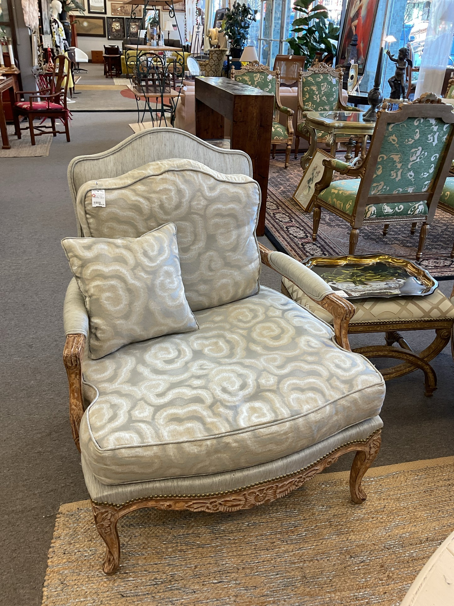 *PAIR of Kreiss Bergere Lounge Chair