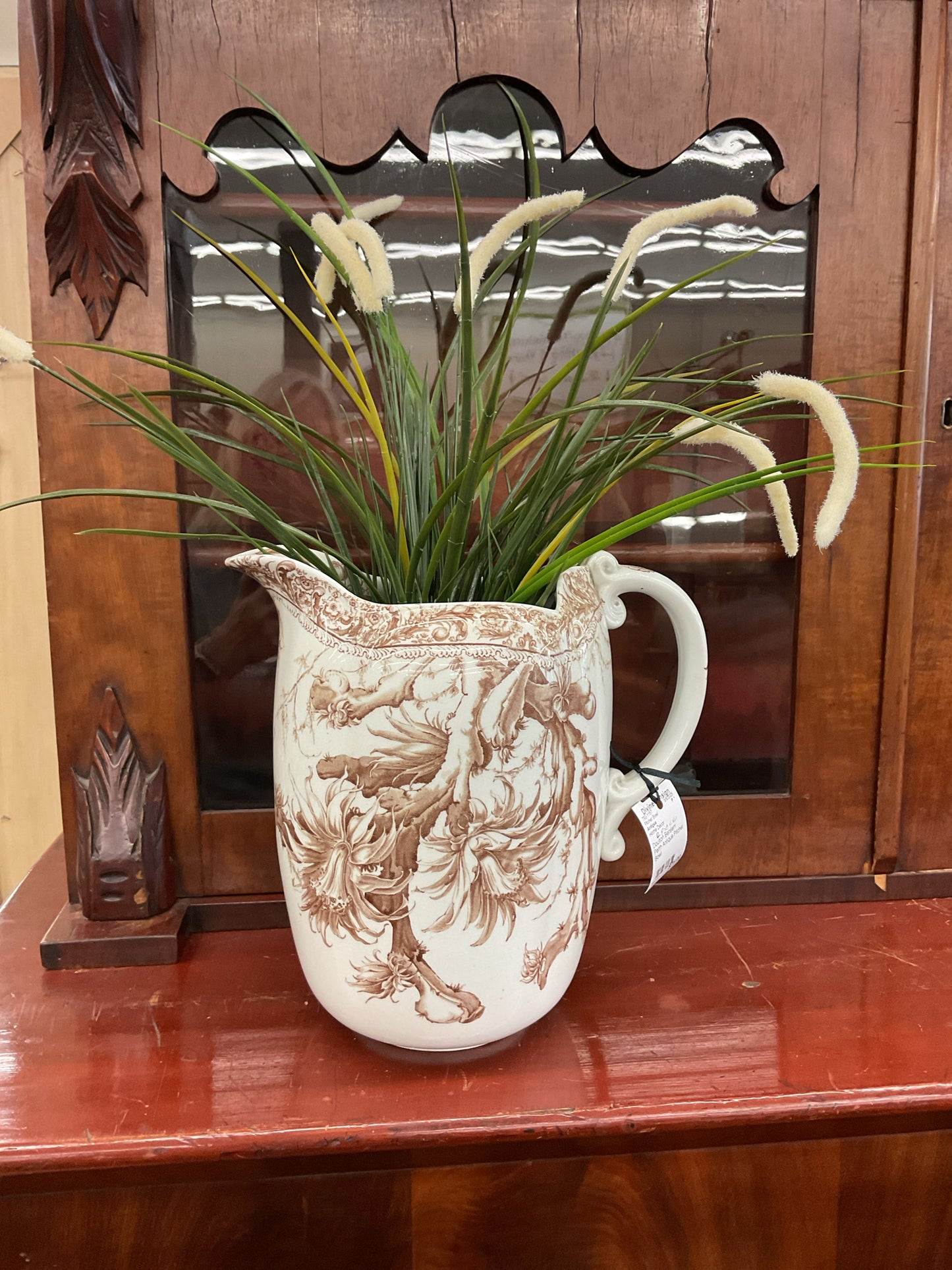 Pitcher Bowl Unique Antique Two Piece Doulton