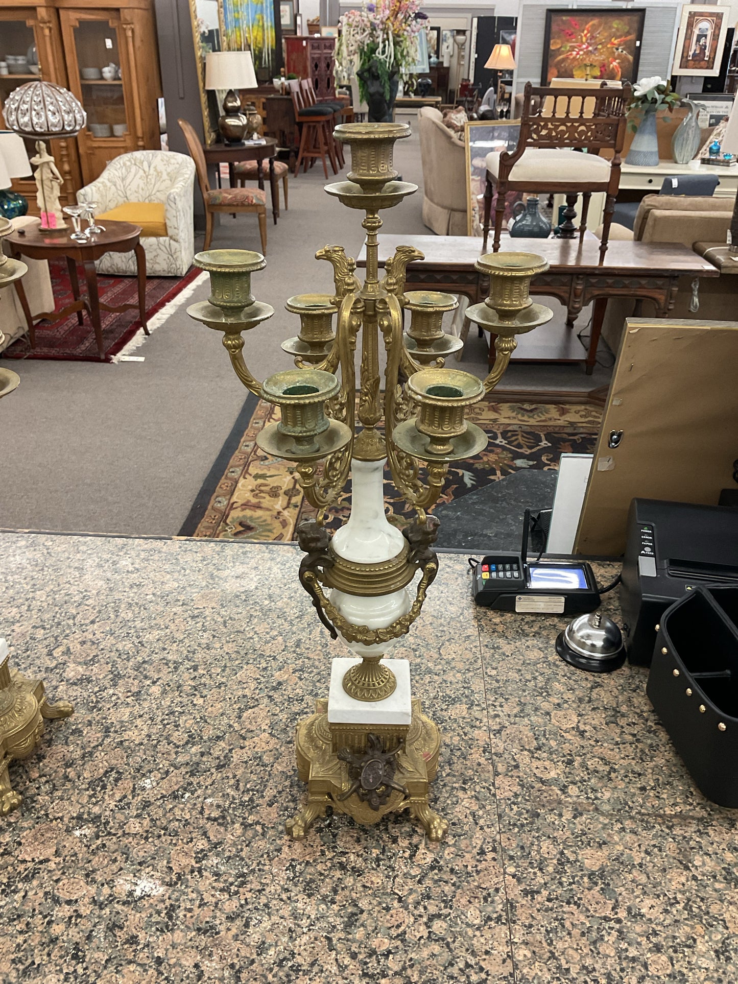 Imperial Italian Brevettato Candelabra