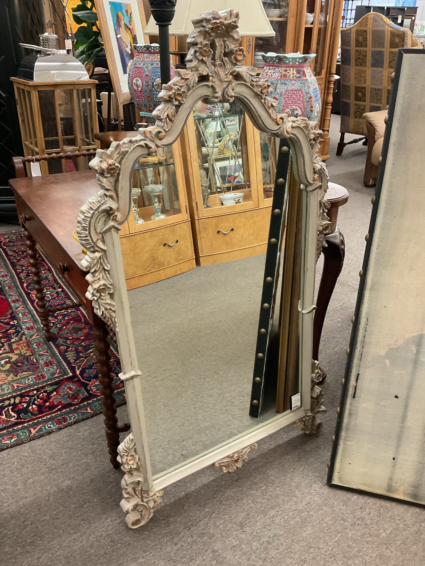 Ornate French Style Mirror