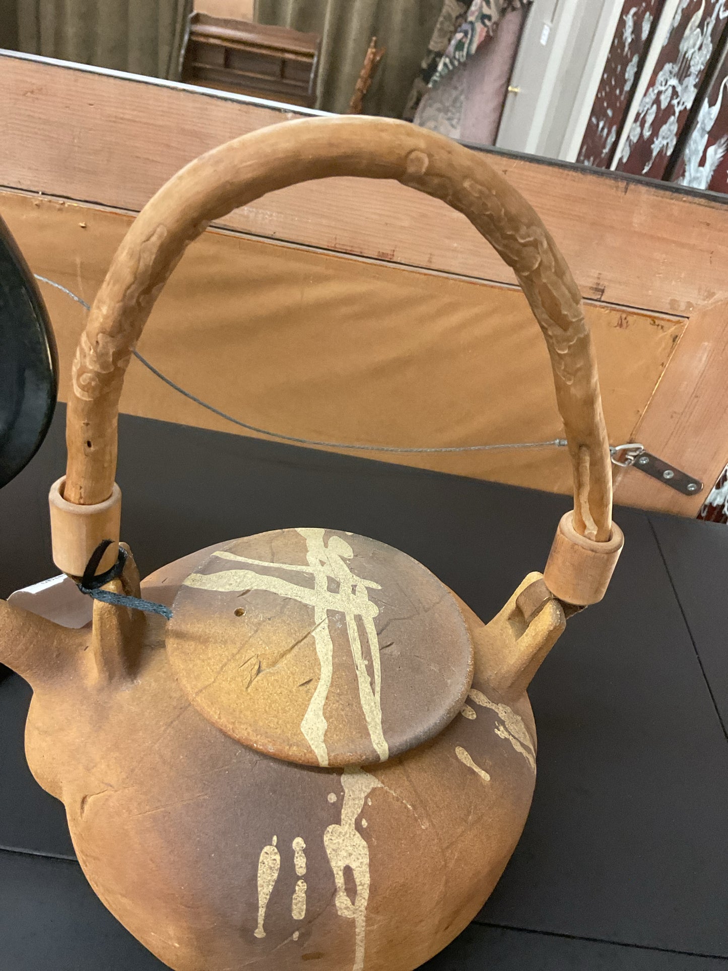 Tea Pot Artist Signed Potteyr