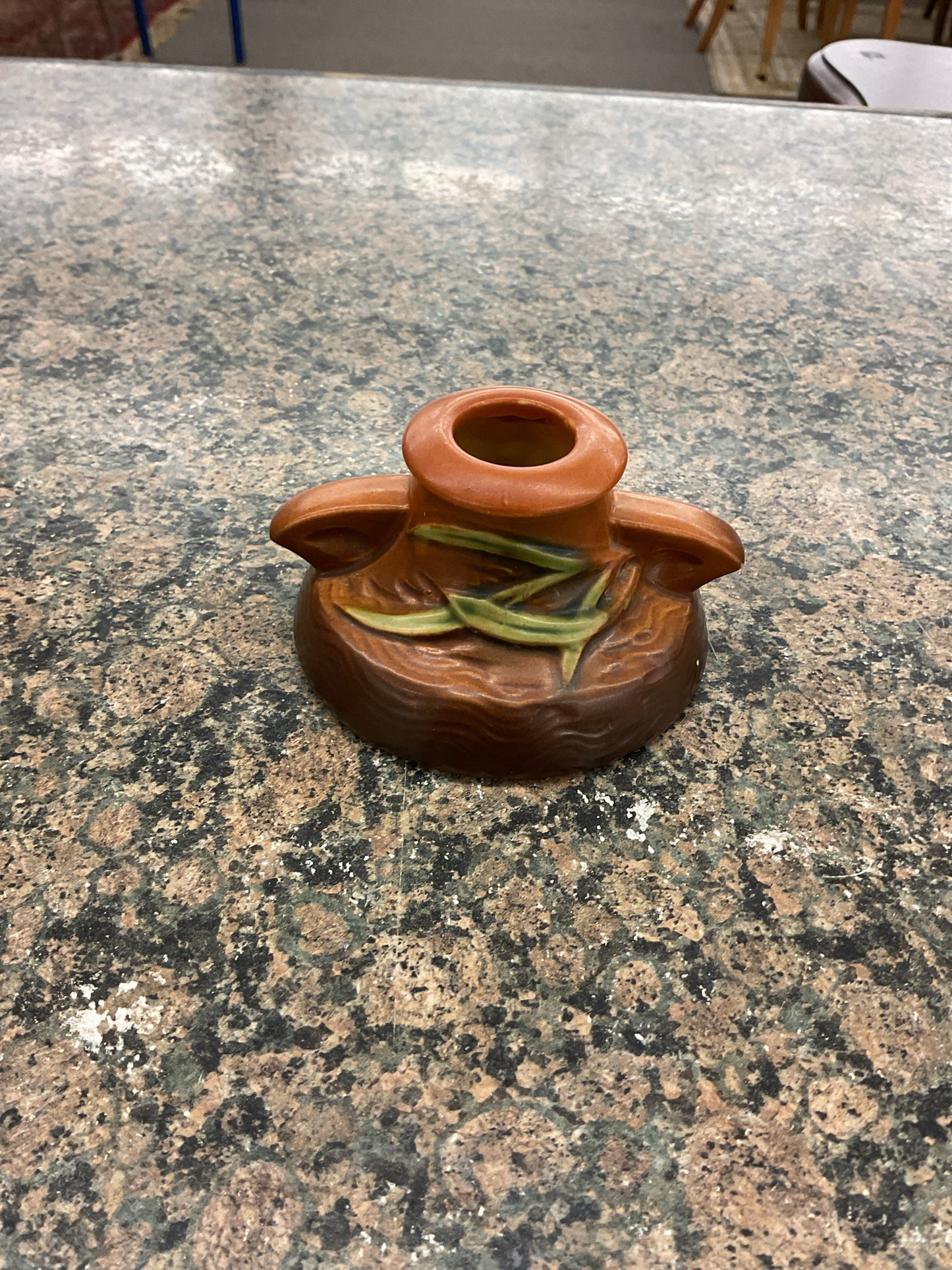 Roseville Freesia Candleholders (2)