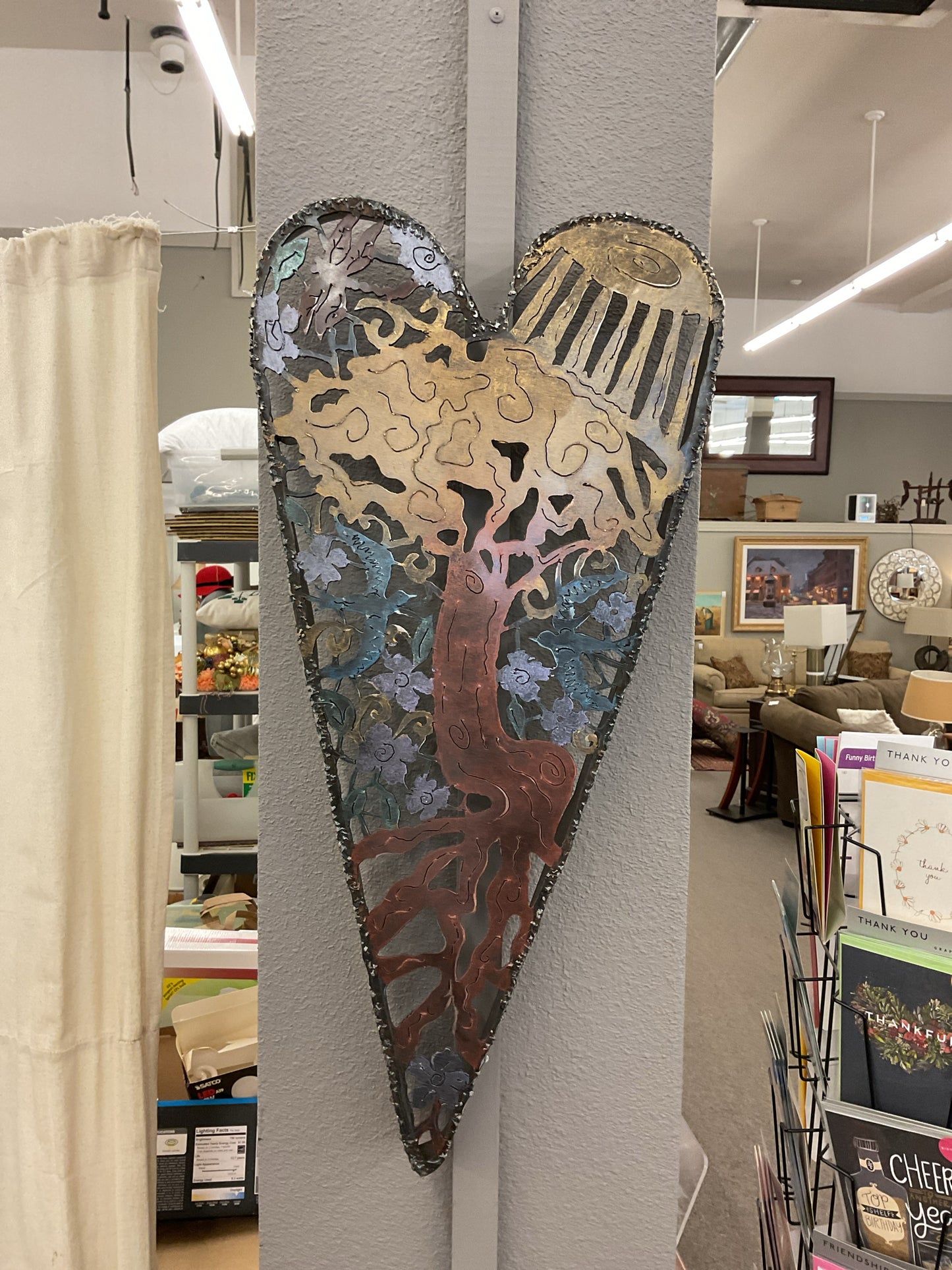 Metal Heart Made By Gorge Artist