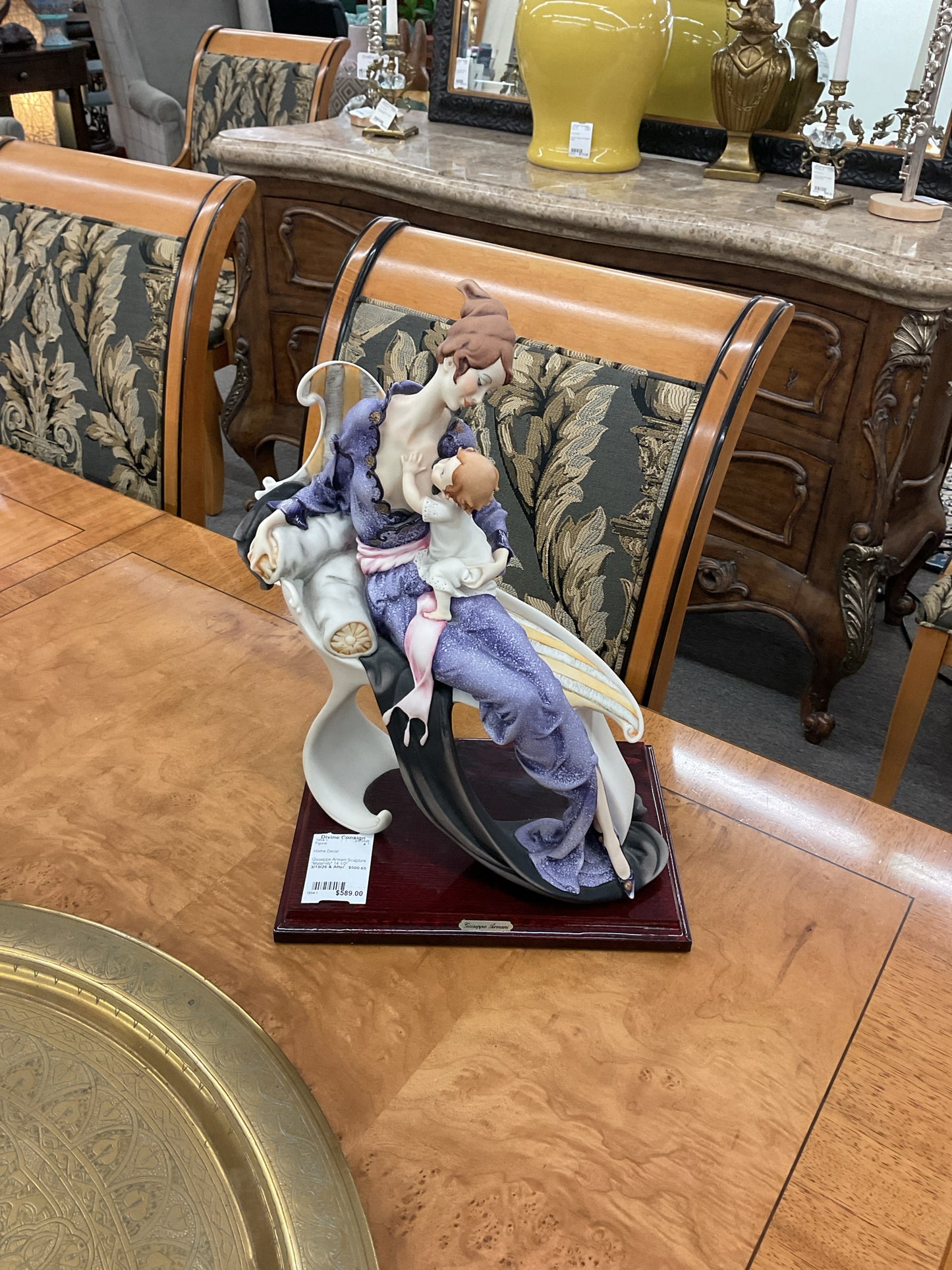 Giuseppe Armani Sculpture "Maternity" 14 1/2"