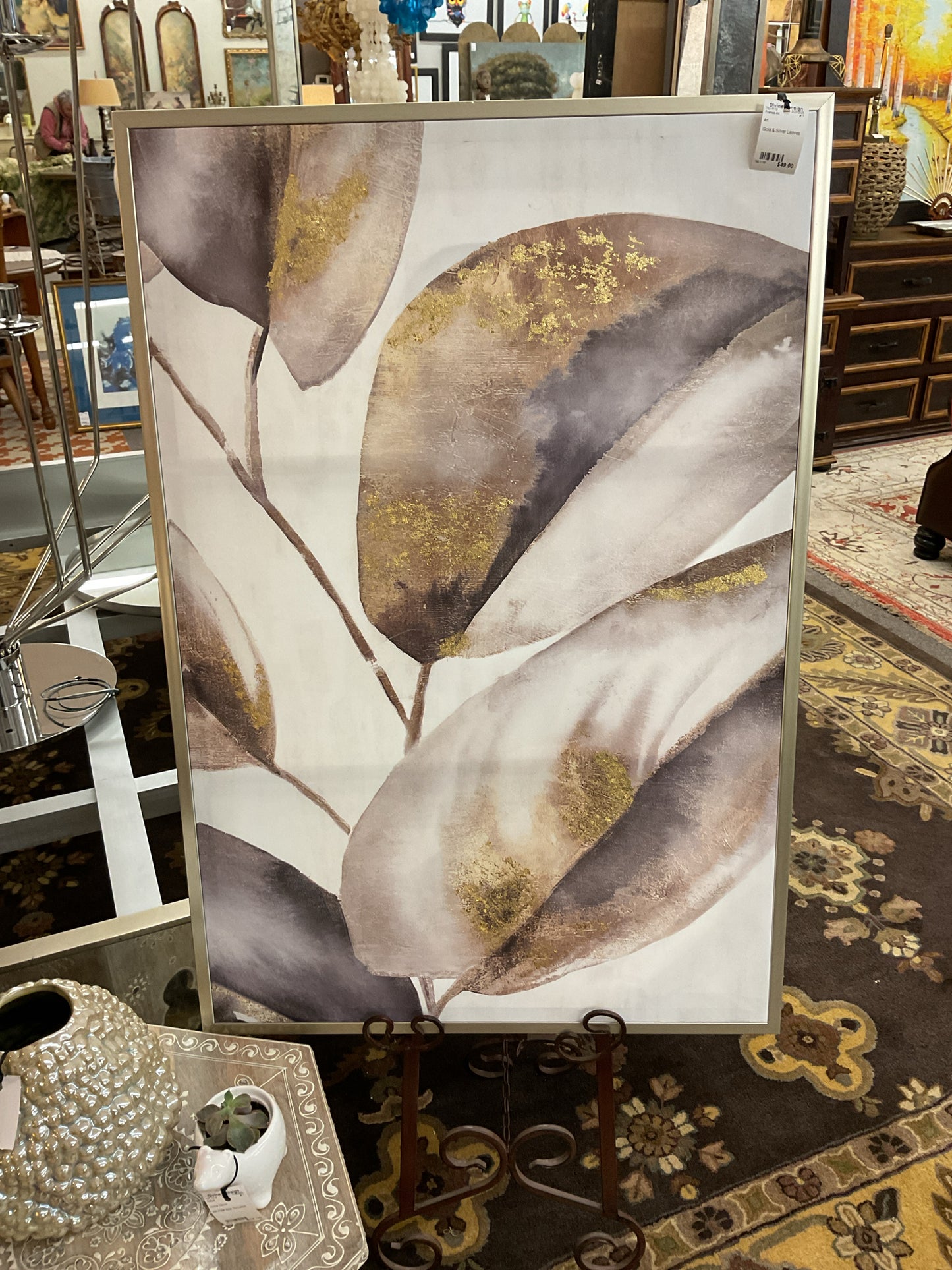 Gold Framed Botanical