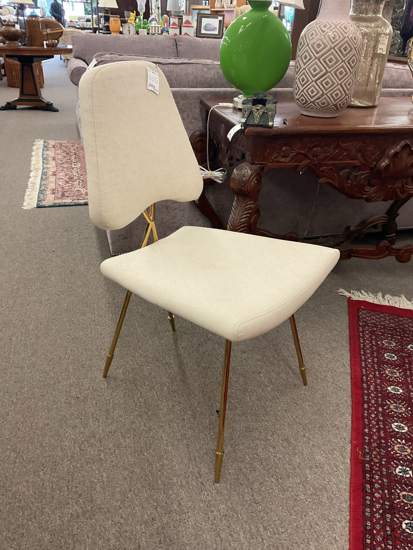 Jonathan Adler White Chair