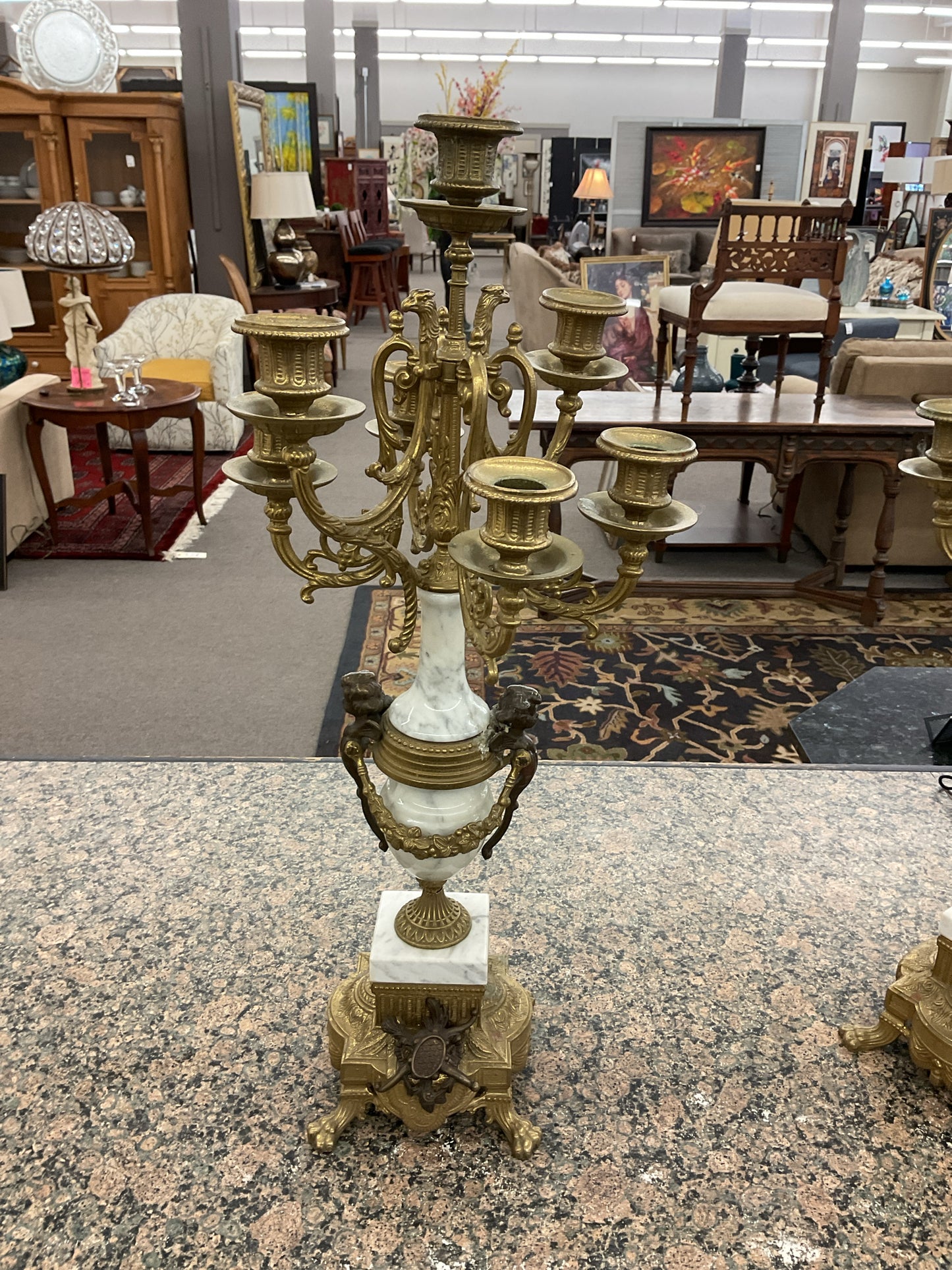 Imperial Italian Brevettato Candelabra