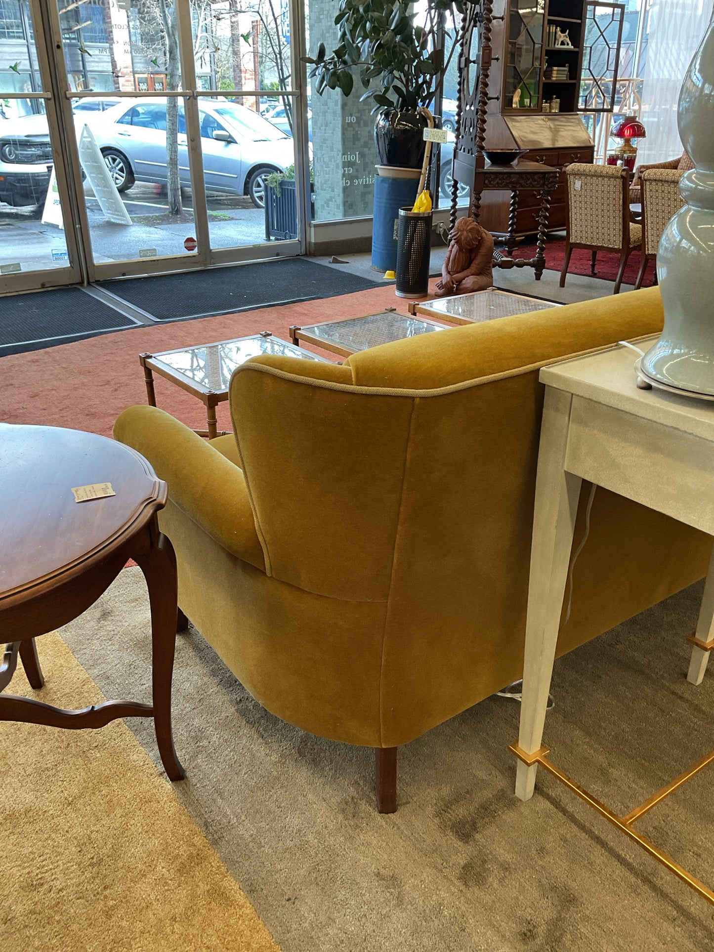 Custom Made Mohair Sofa