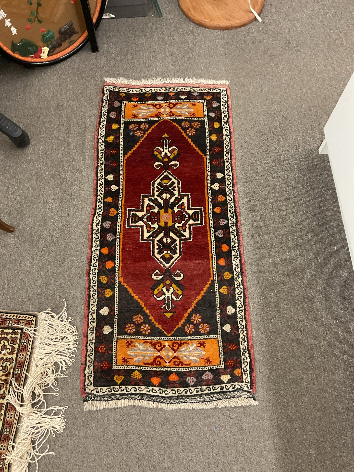 Turkish Praying Rug 19x43"