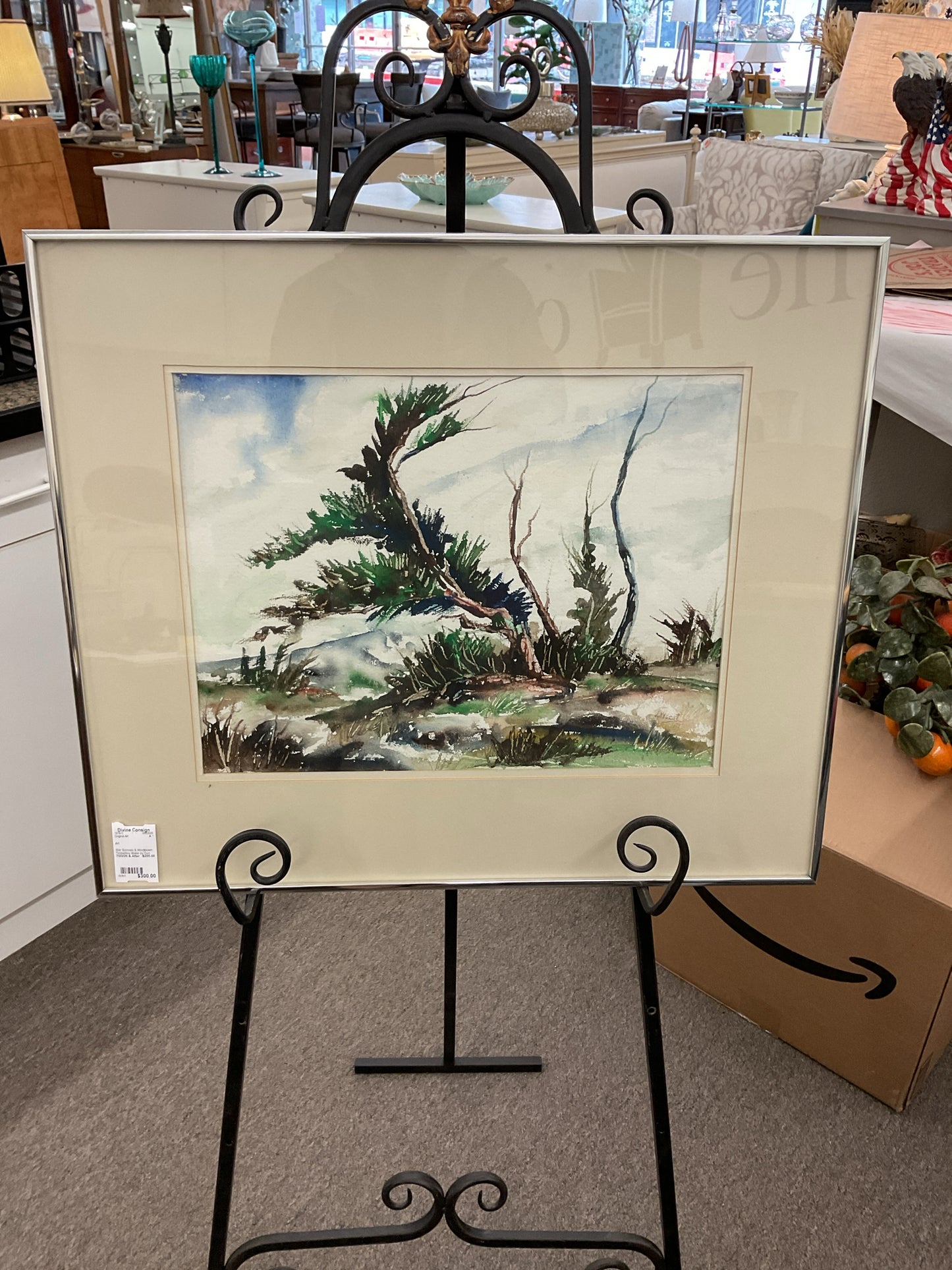Original ArtWar Bonnets & Windblown Timberline Water by Don Wiest