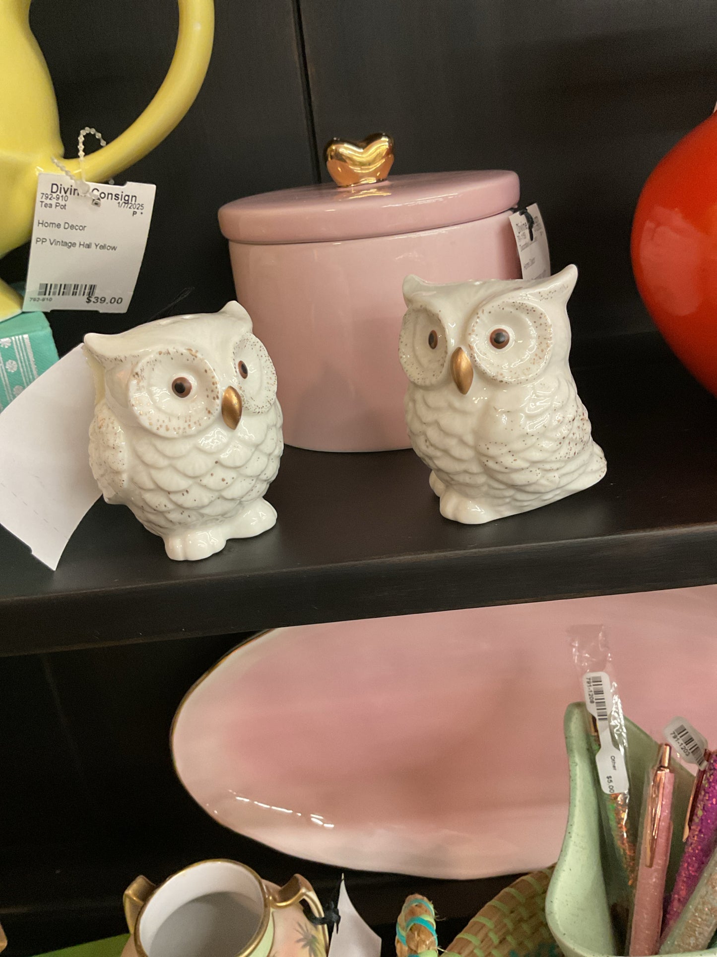 Owl Salt and Pepper