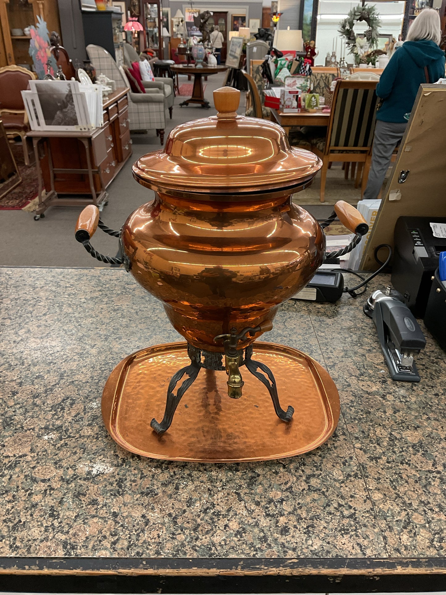 Vintage Copper Samovar