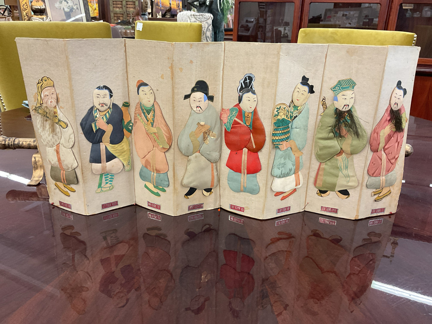 Original Art Handstitched Silk