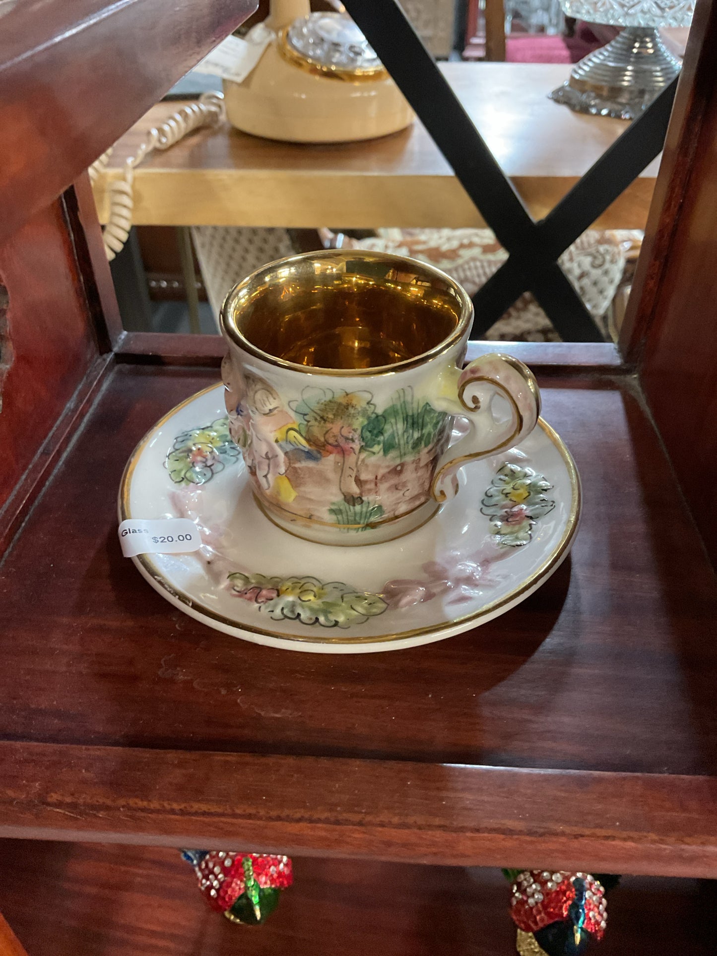 Capodemonte coffee cup