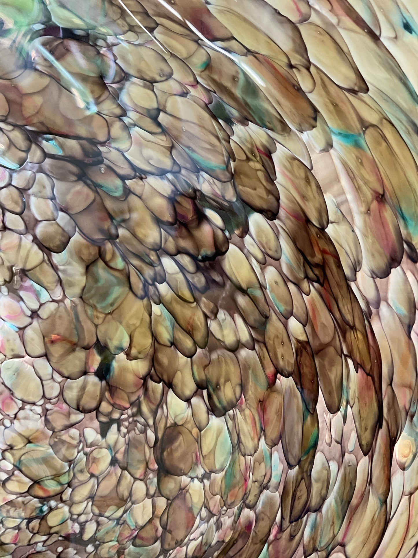 Beautiful Large Glass Platter