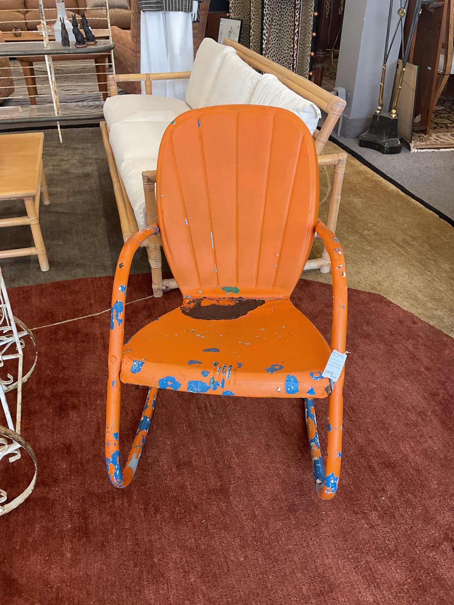 Vintage Metal Motel Chair