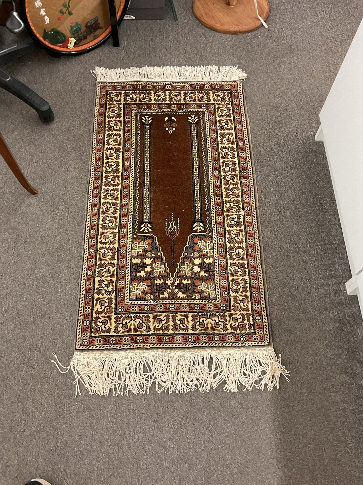 Turkish Praying Rug 23x43"