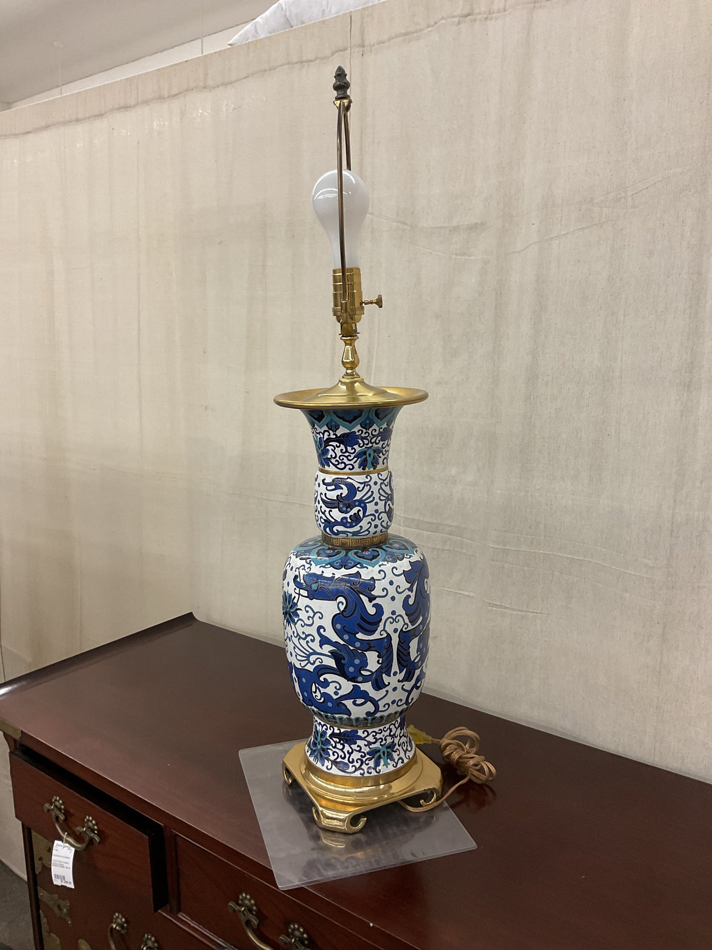 Cloisonne Lamp