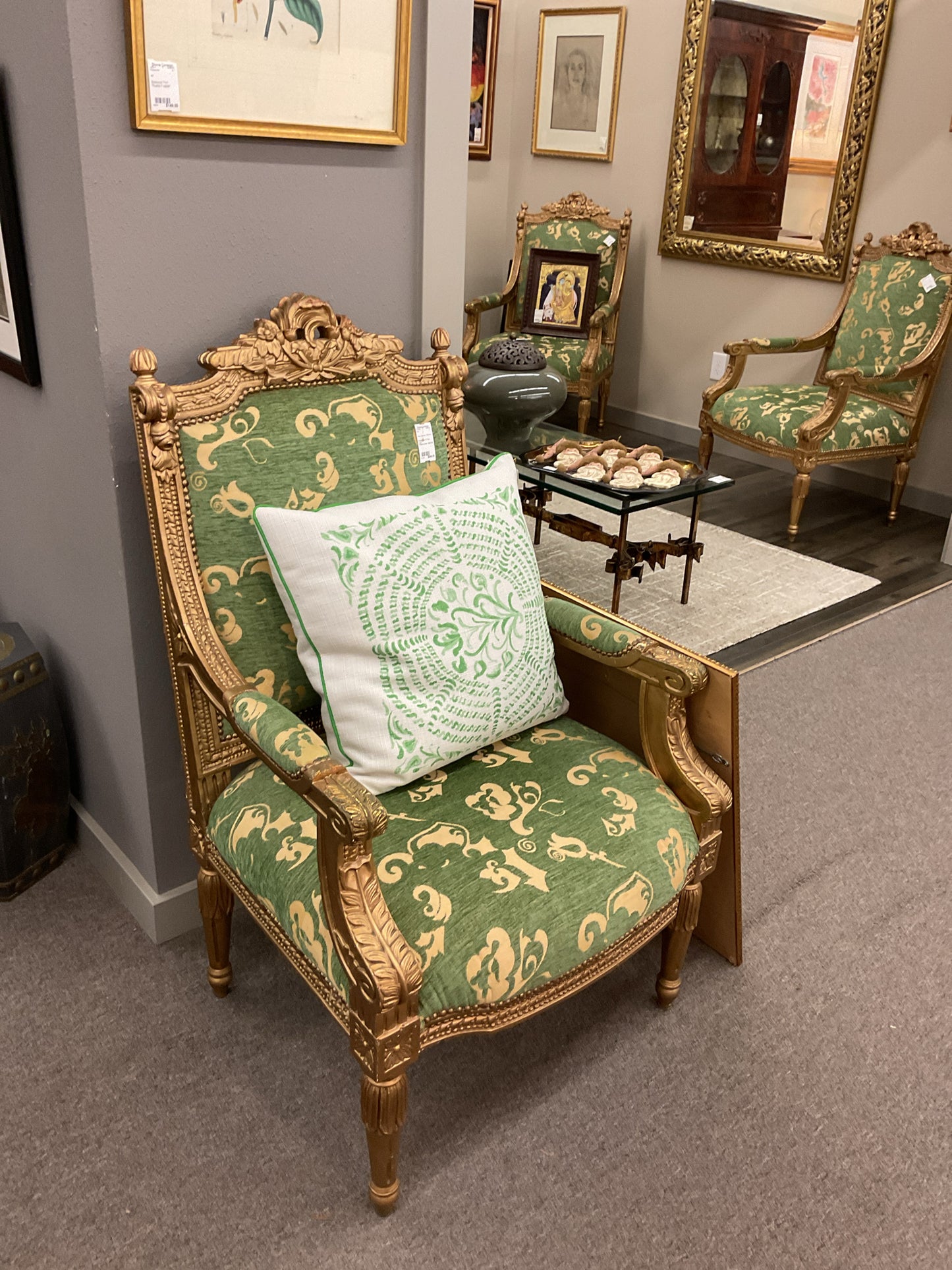 French Louis XVI Style Chair