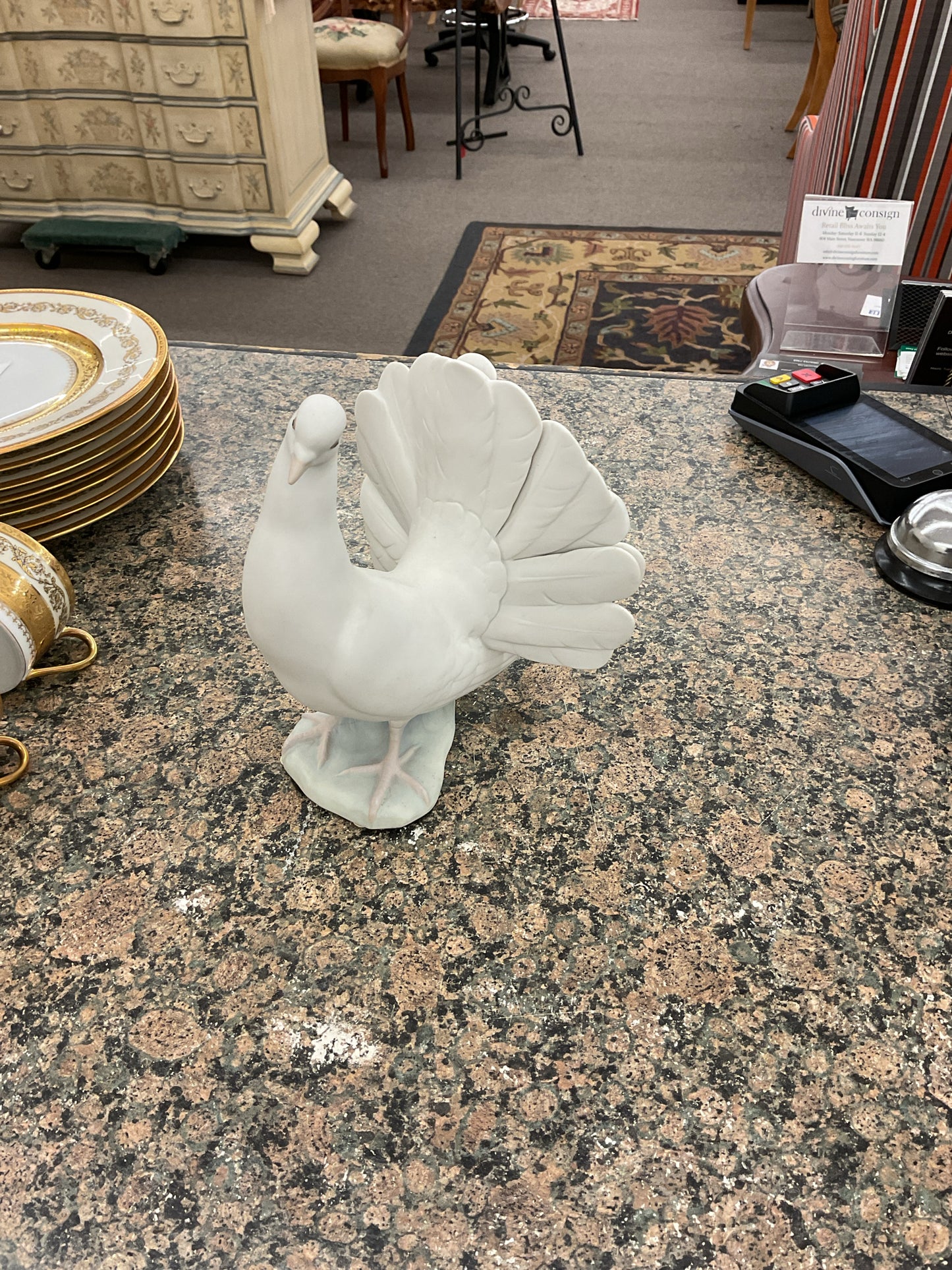 Lladro Bisque Dove