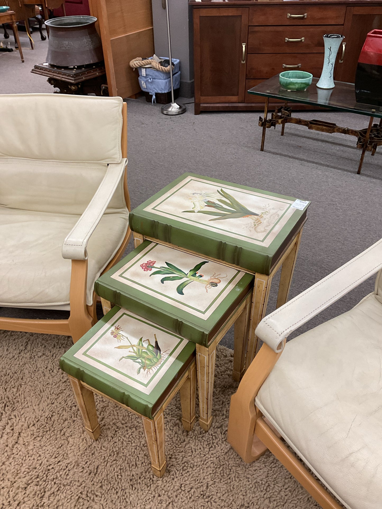 Nesting Table Set Books Design