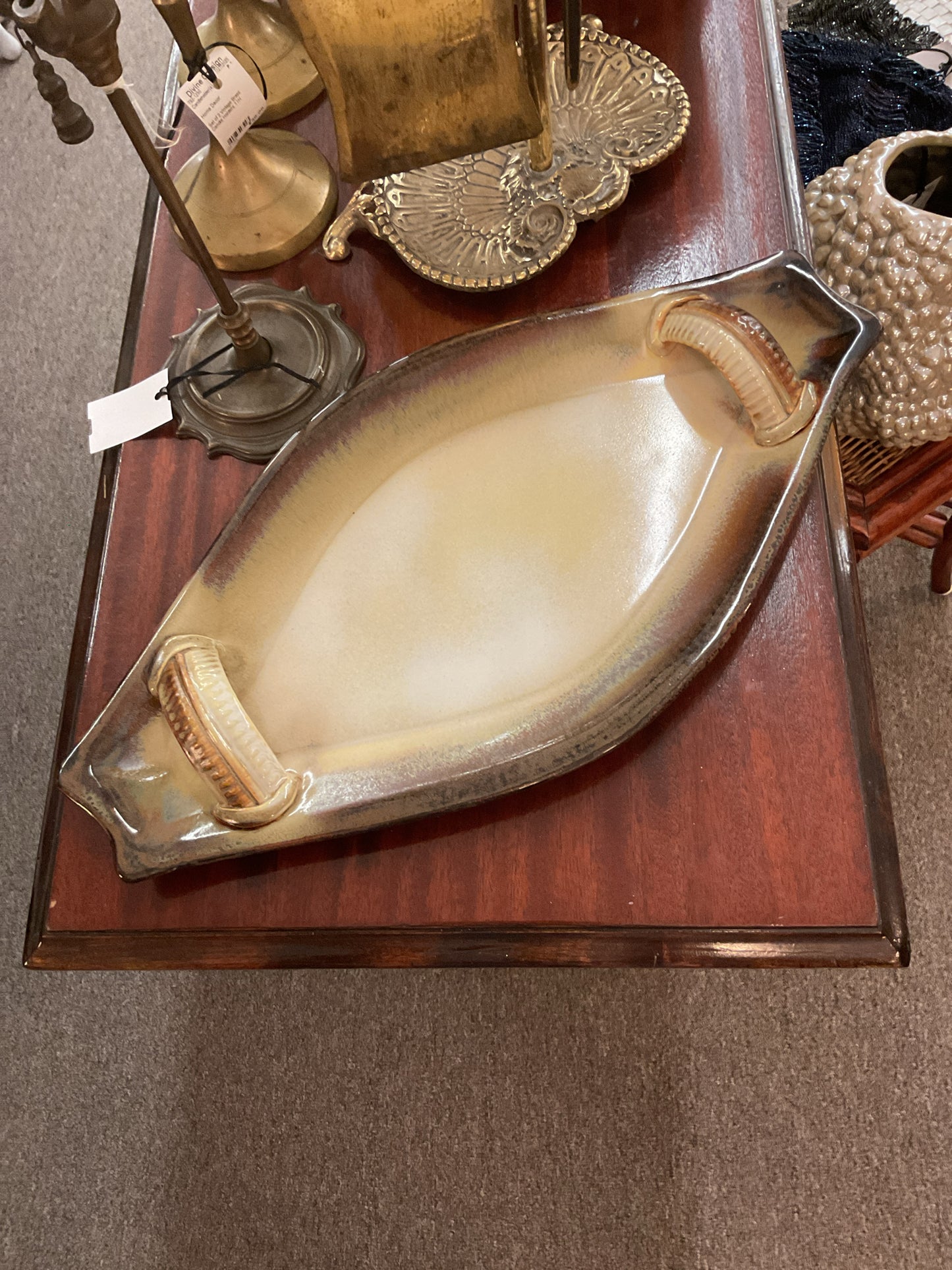 Ceramic Pottery Serving Tray