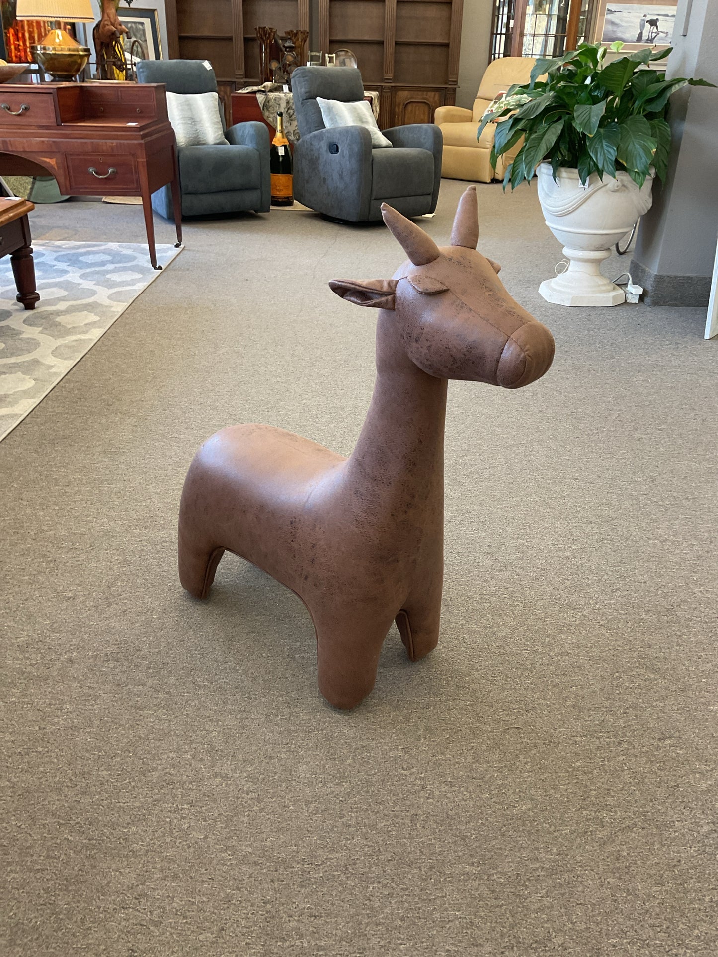 Joshua Steinberg Rhinocerotidea Ottoman