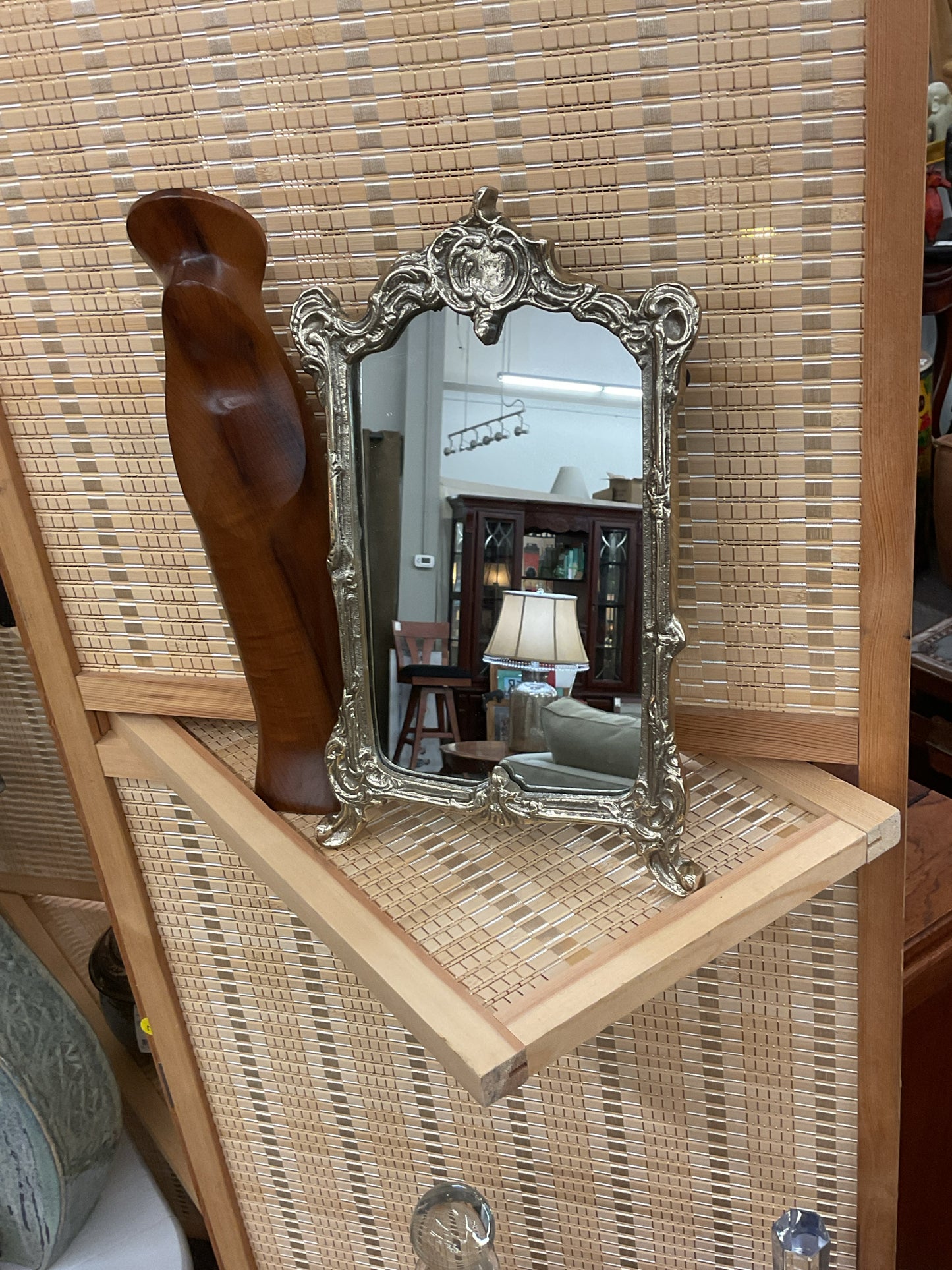 Gold Framed Mirror