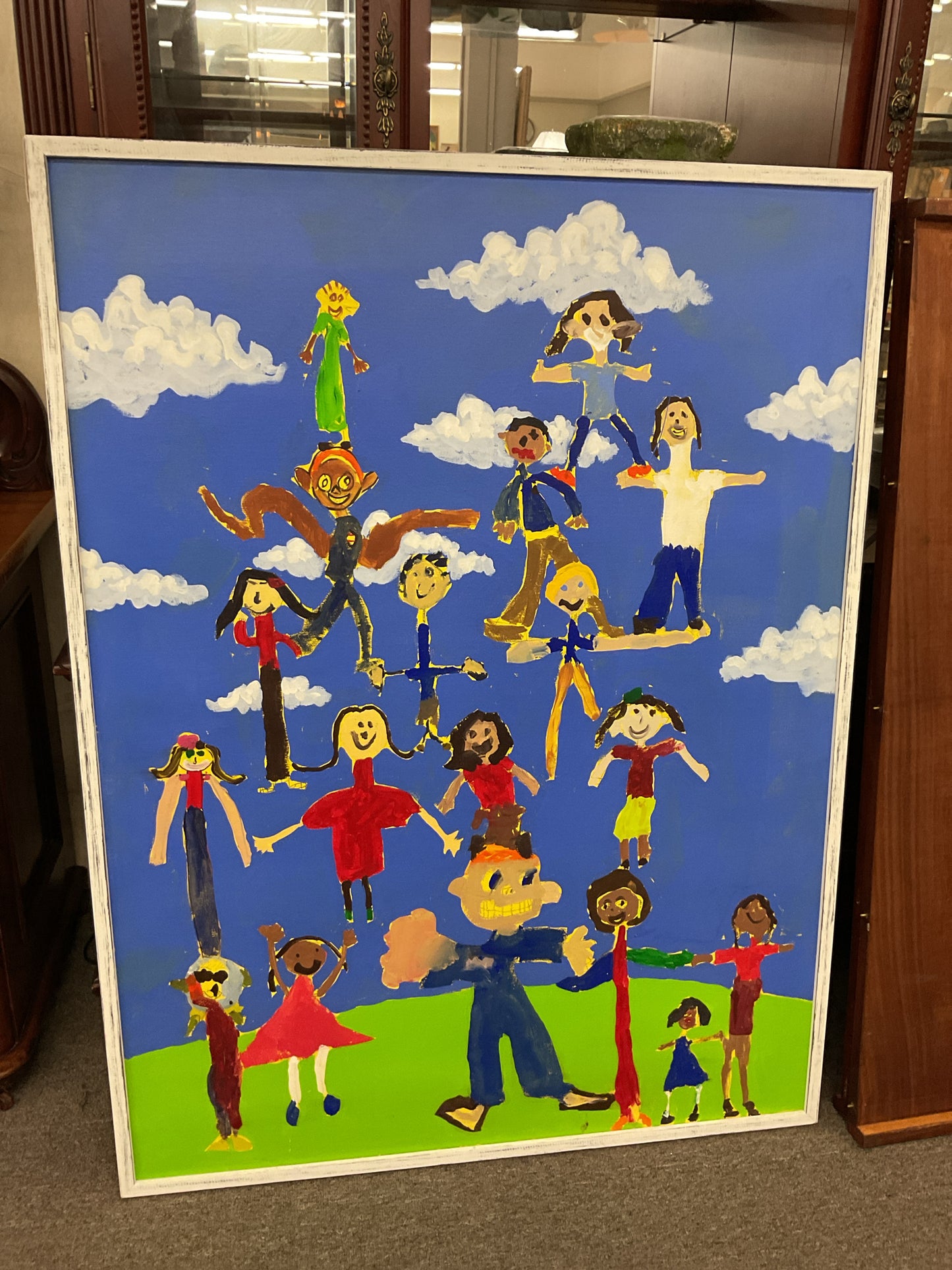 Oil Painting "We Are the Children"