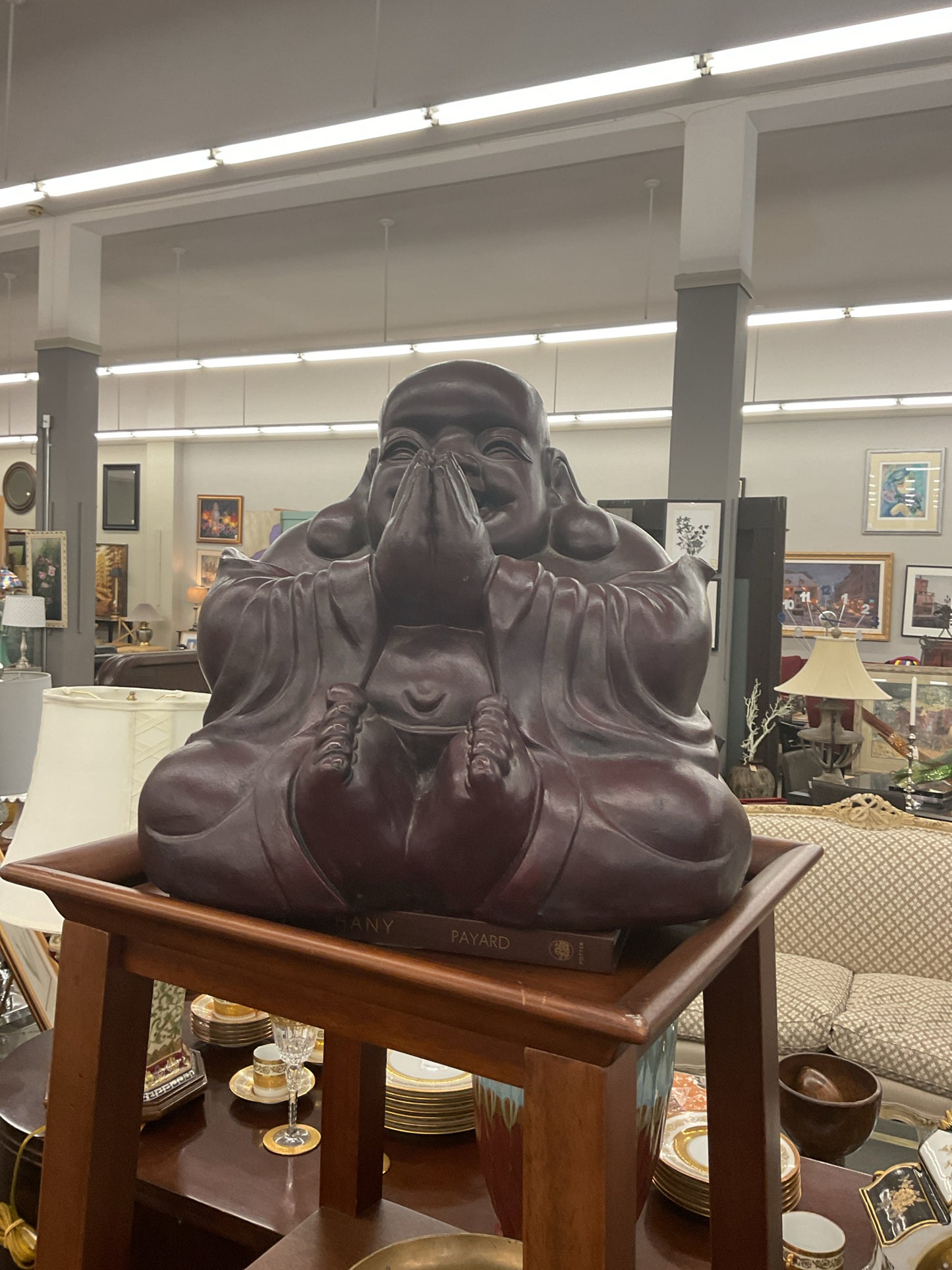 Resin Laughin Buddah