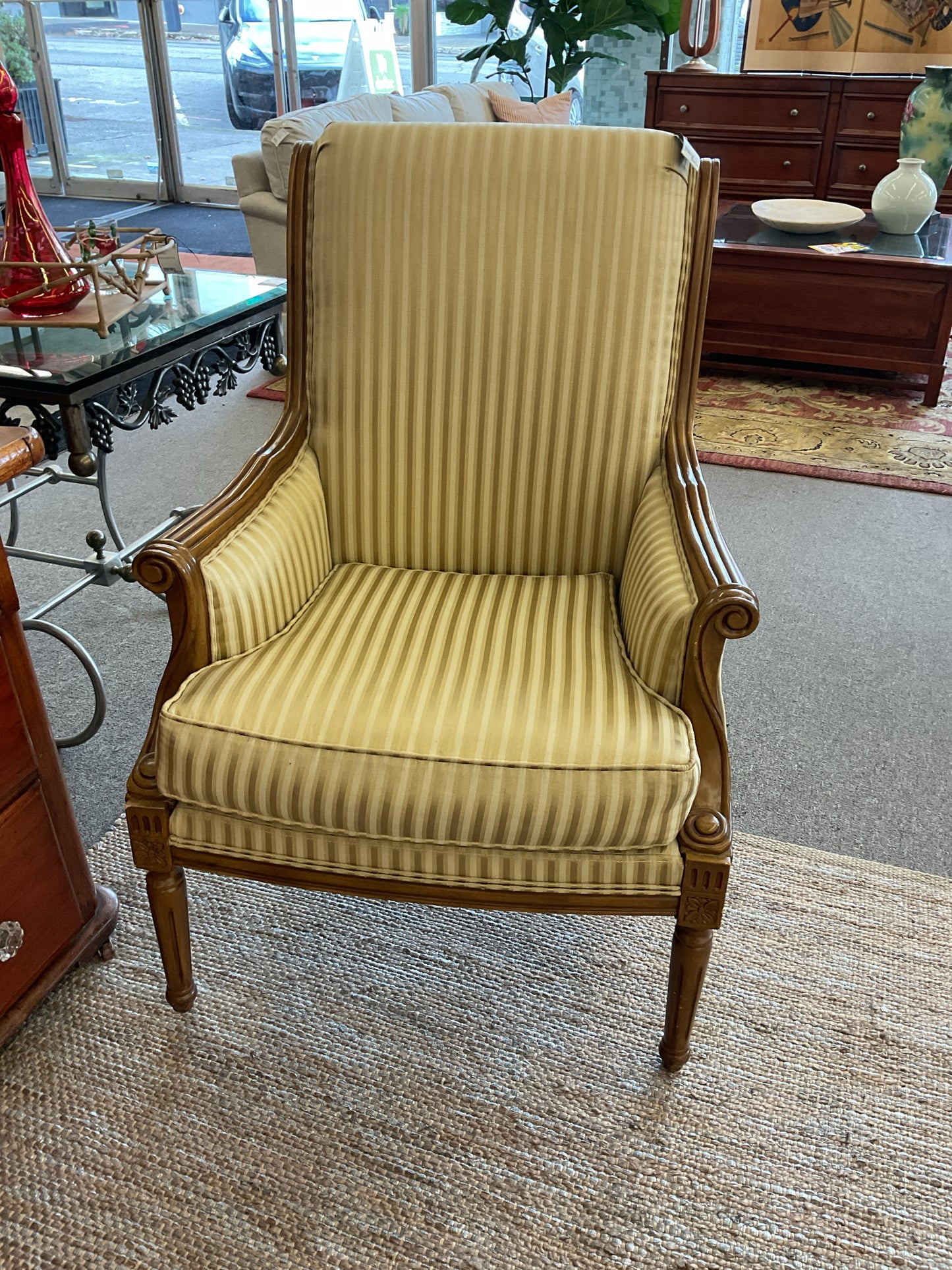 Vintage French Provincial Louis XVI Style Chair