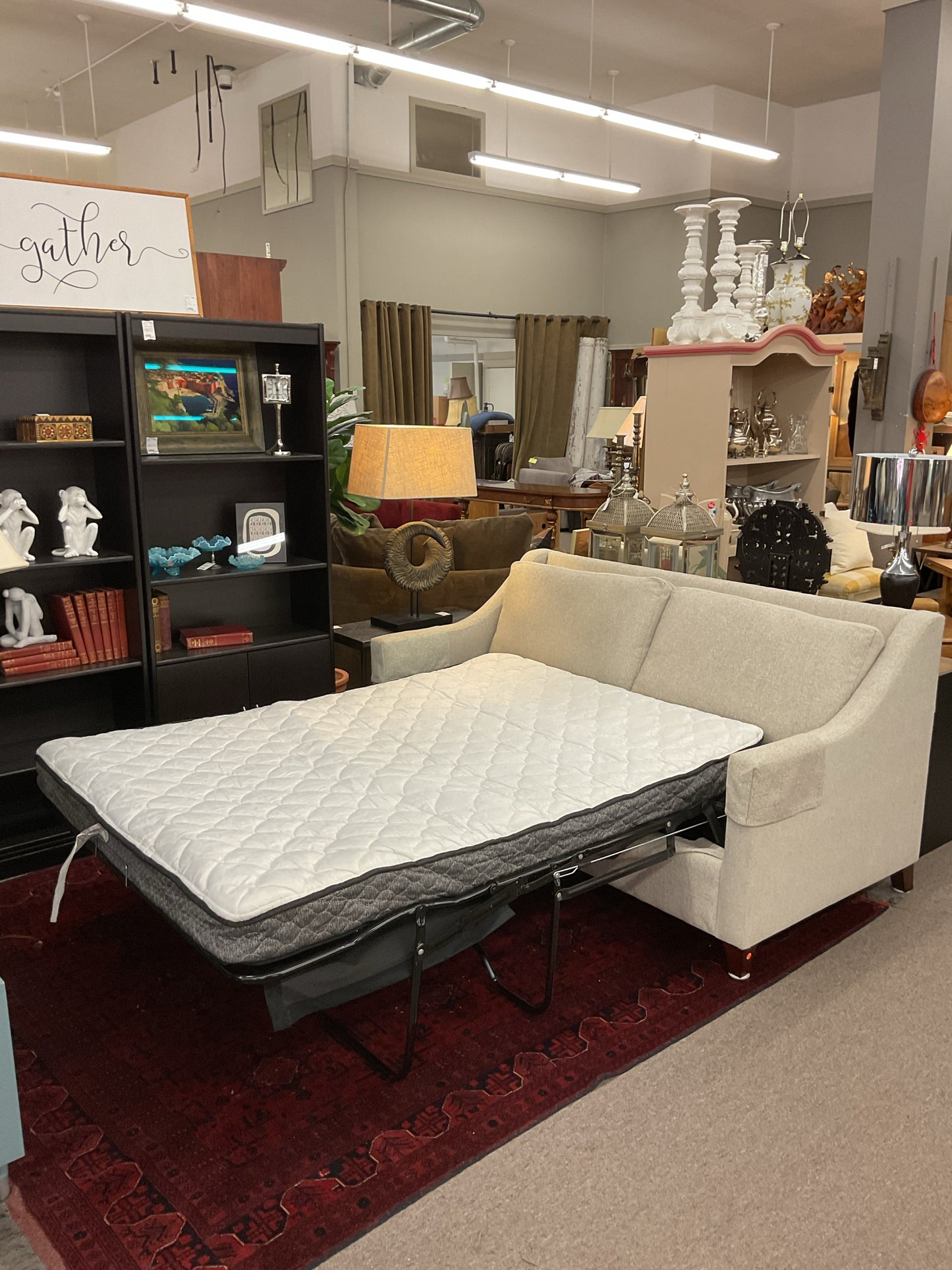 Biltwell Upholstered Full-size Sleeper 71"L,36"H,36"D