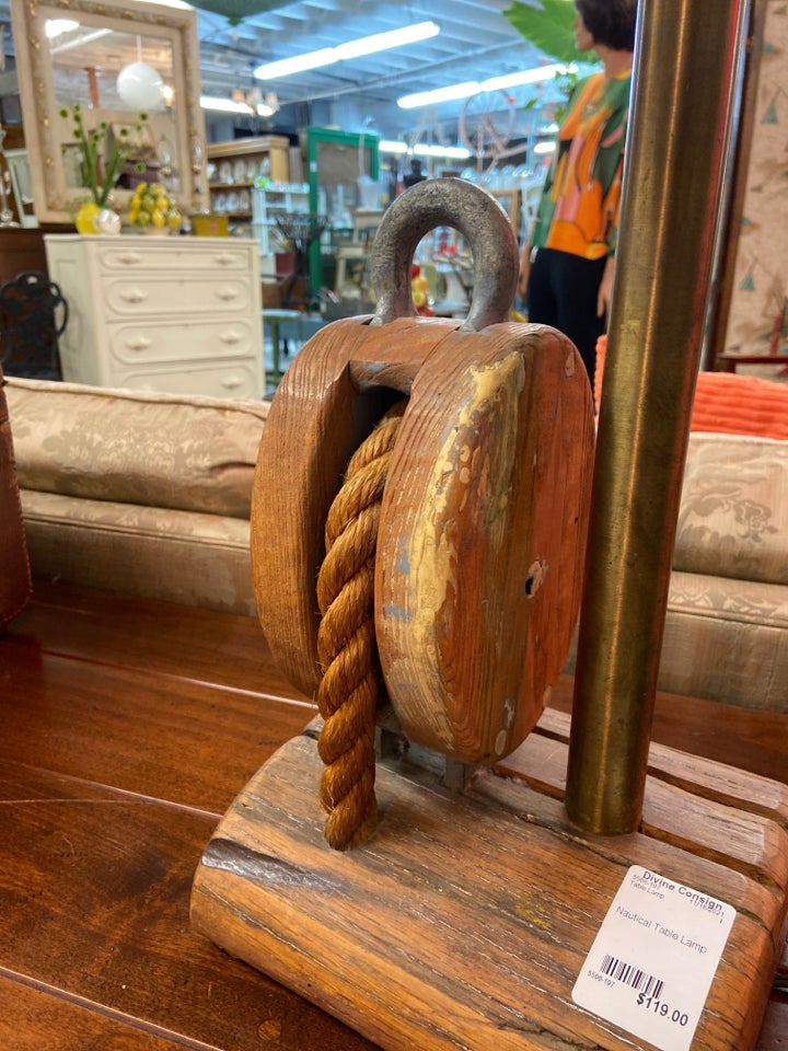 Nautical Table Lamp - Divine Consign Furniture