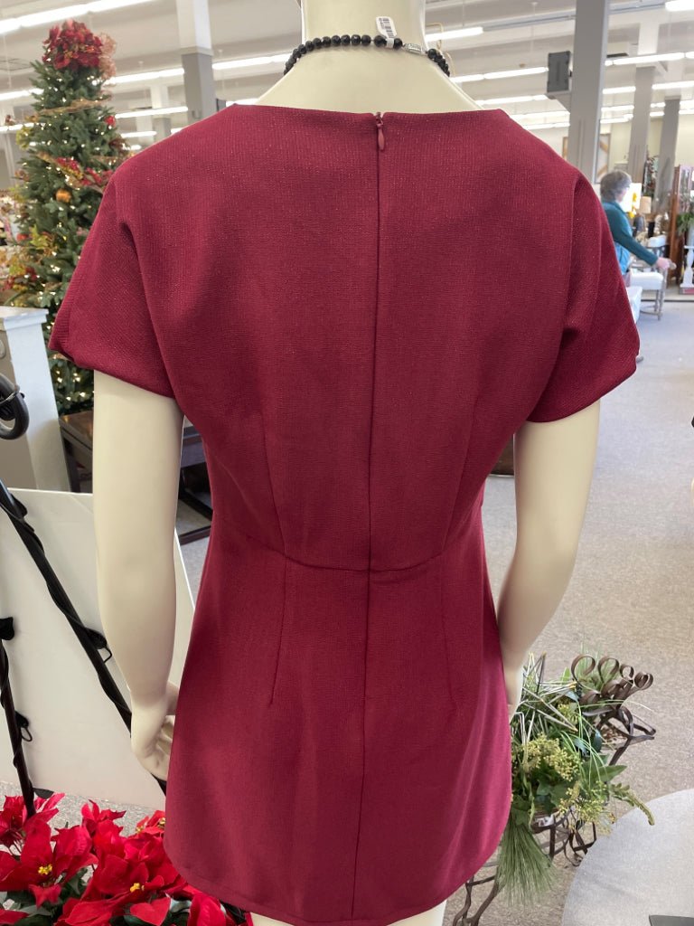 Size S maroon PITT Dress - Divine Consign Furniture