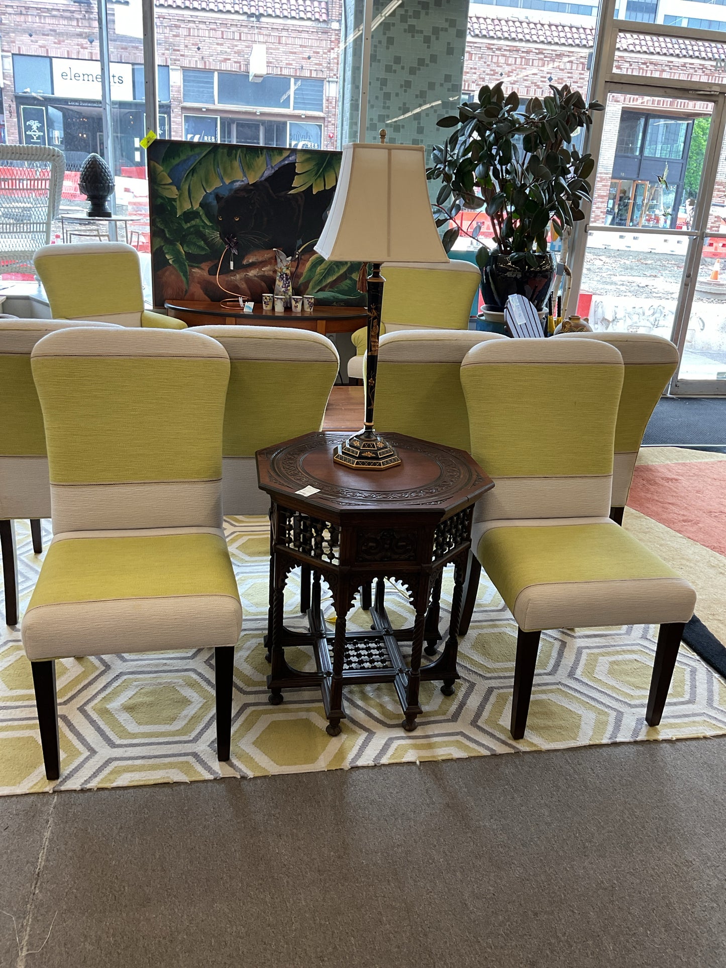 SET OF 8 Upholstered Dining Chairs