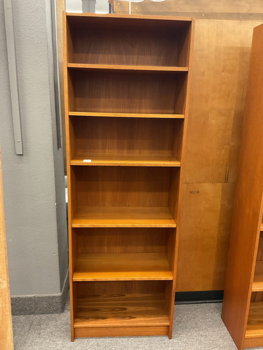 MCM Danish Teak Bookcase by Domino Mobler 31x11x72