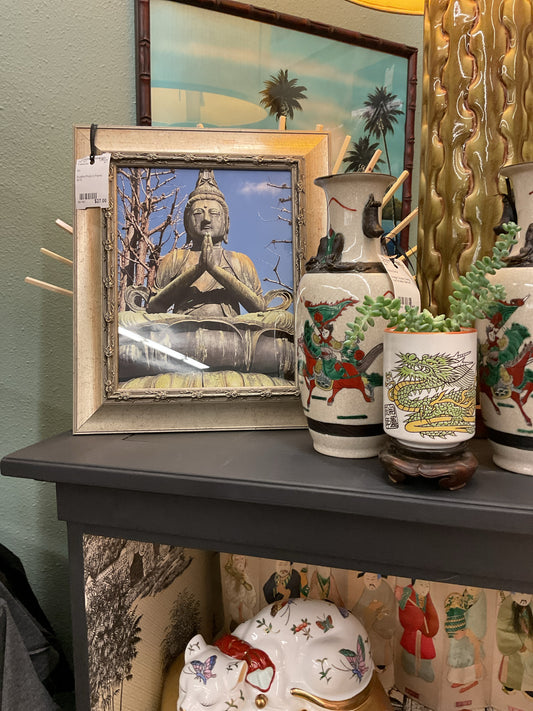 Framed Art Buddha Photo