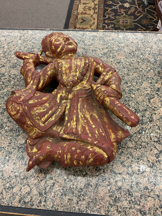 Antique Carved Pakistani Figure